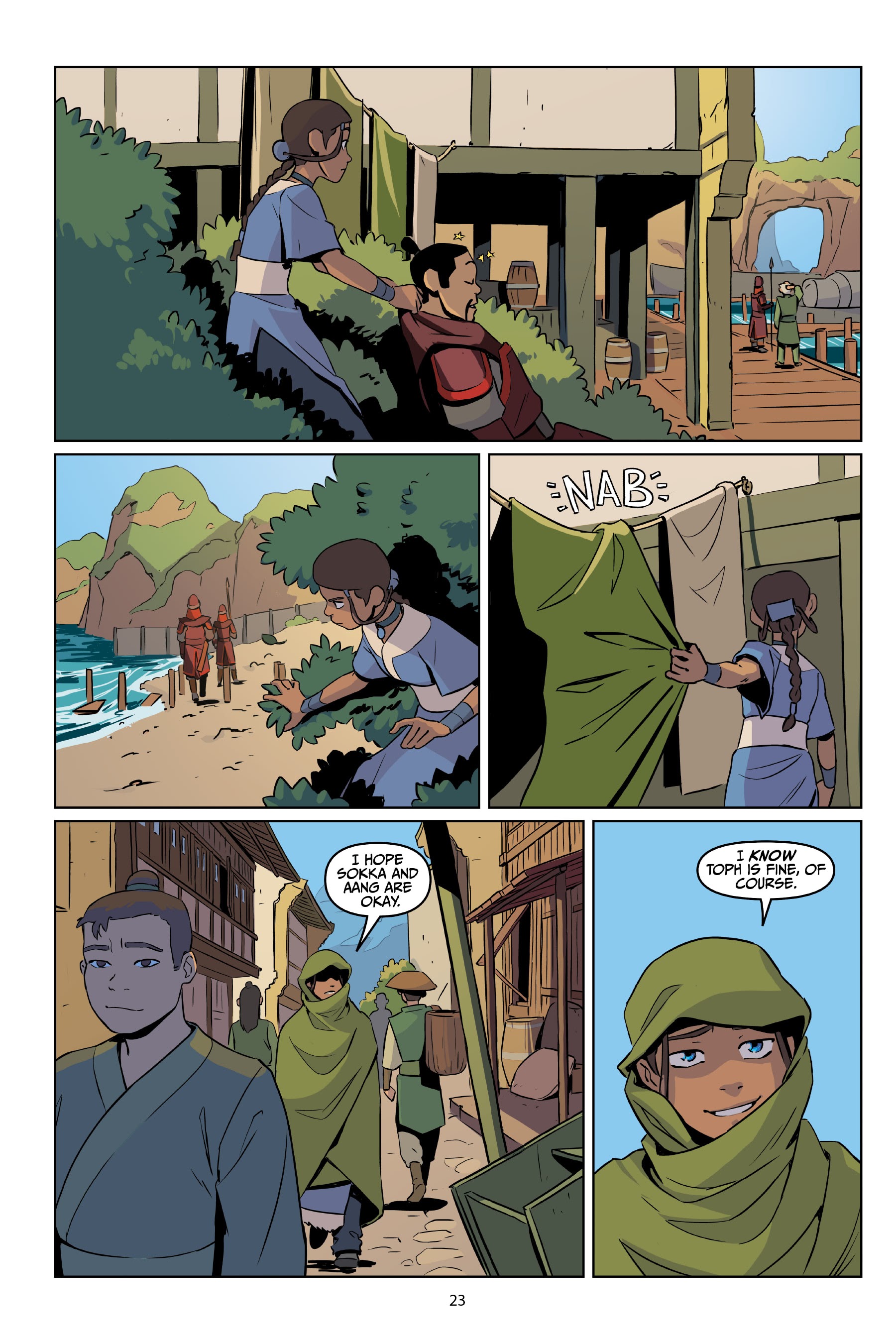 Read online Avatar: The Last Airbender—Katara and the Pirate's Silver comic -  Issue # TPB - 24