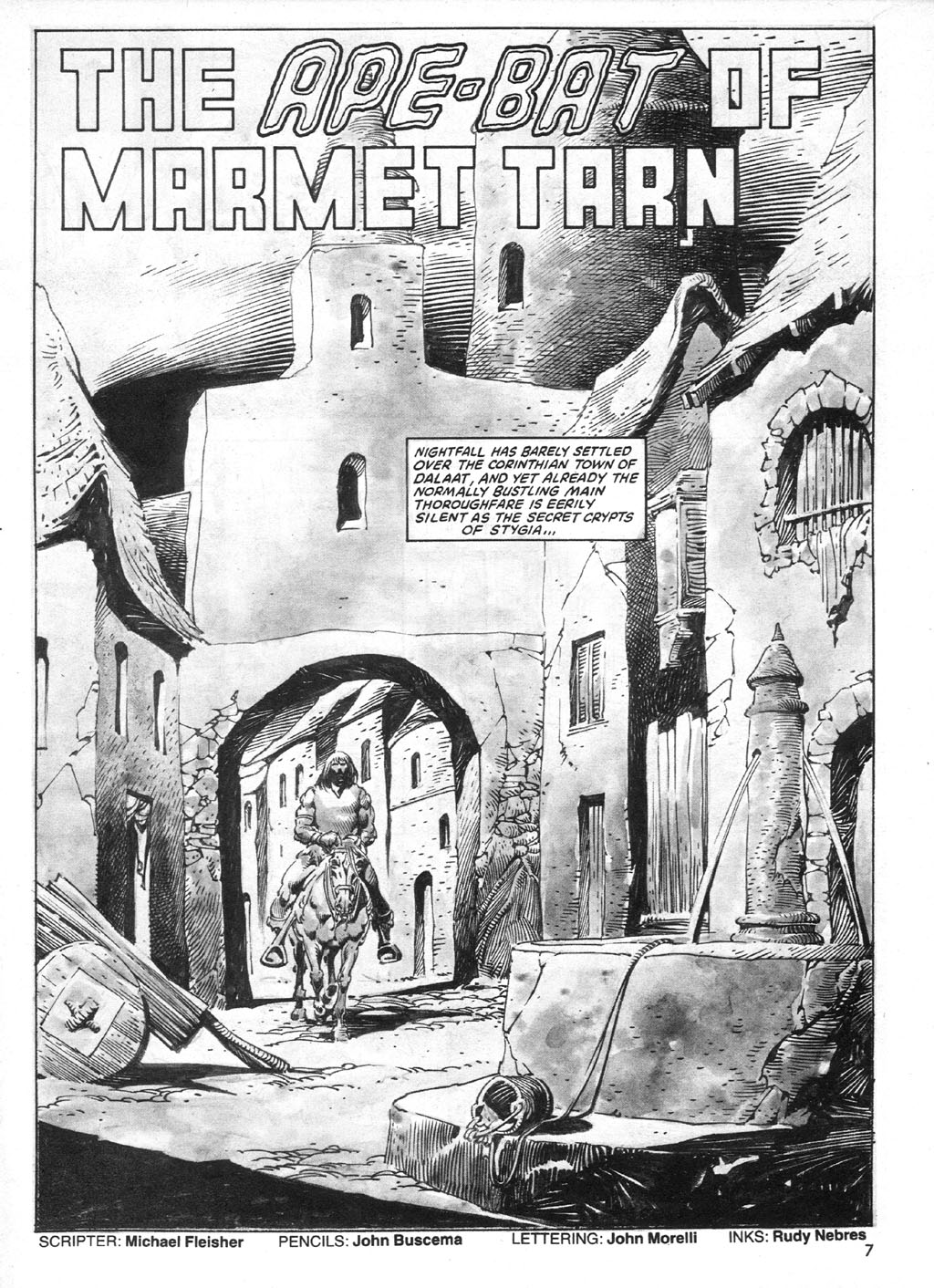 The Savage Sword Of Conan issue 96 - Page 7