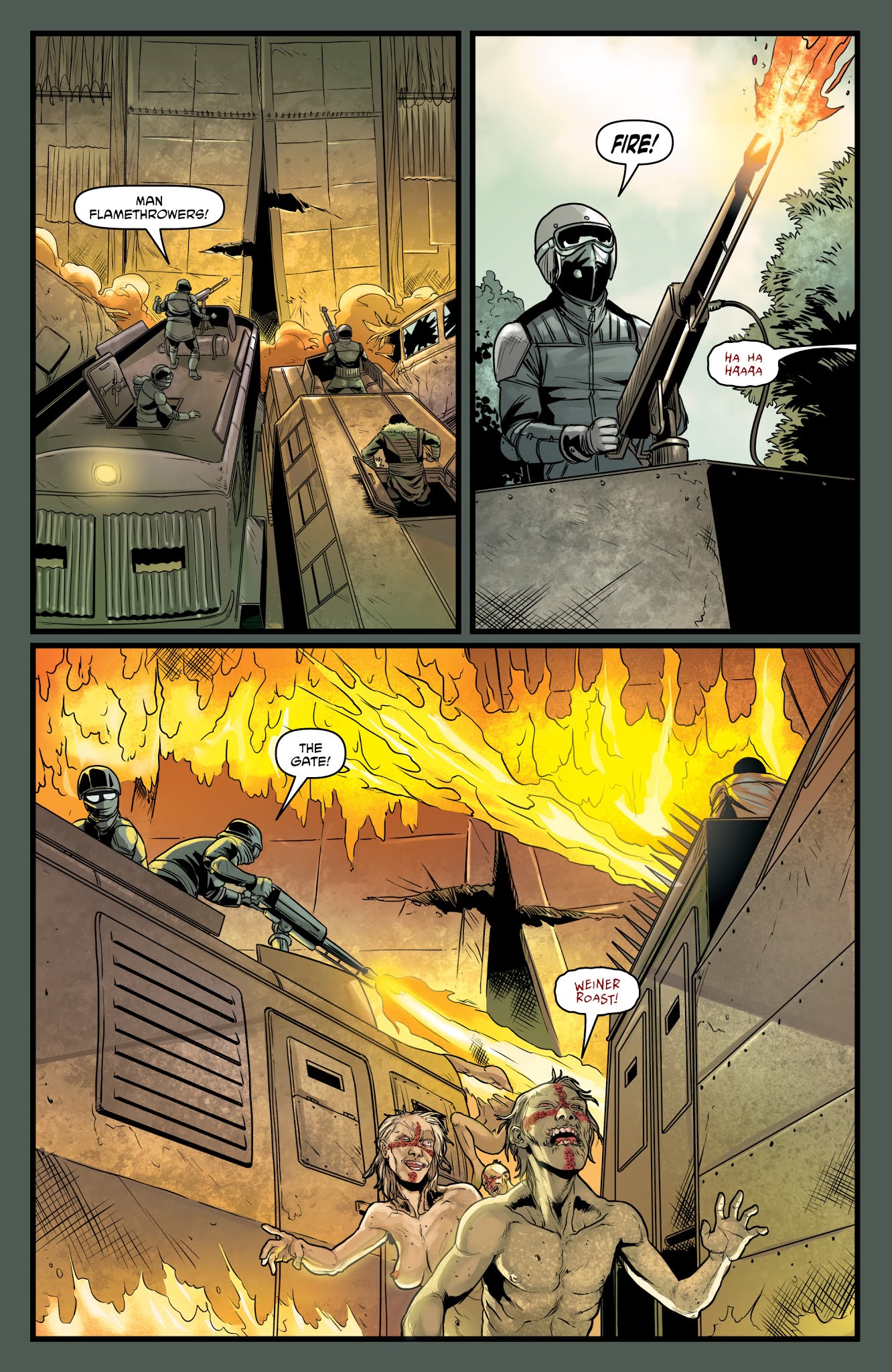 Read online Crossed Plus One Hundred: Mimic comic -  Issue #5 - 22