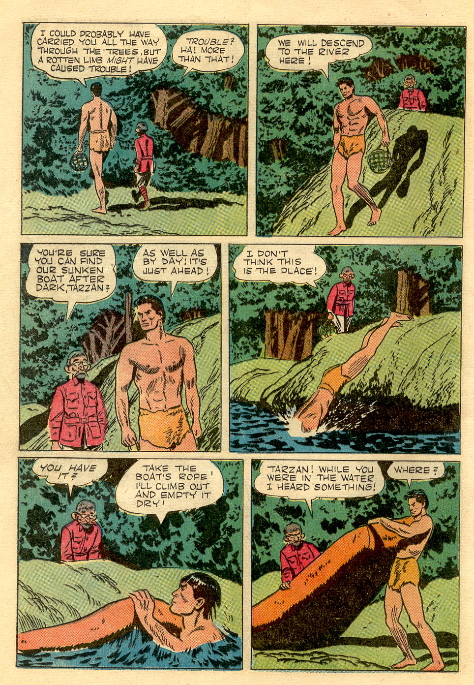Read online Tarzan (1948) comic -  Issue #62 - 13