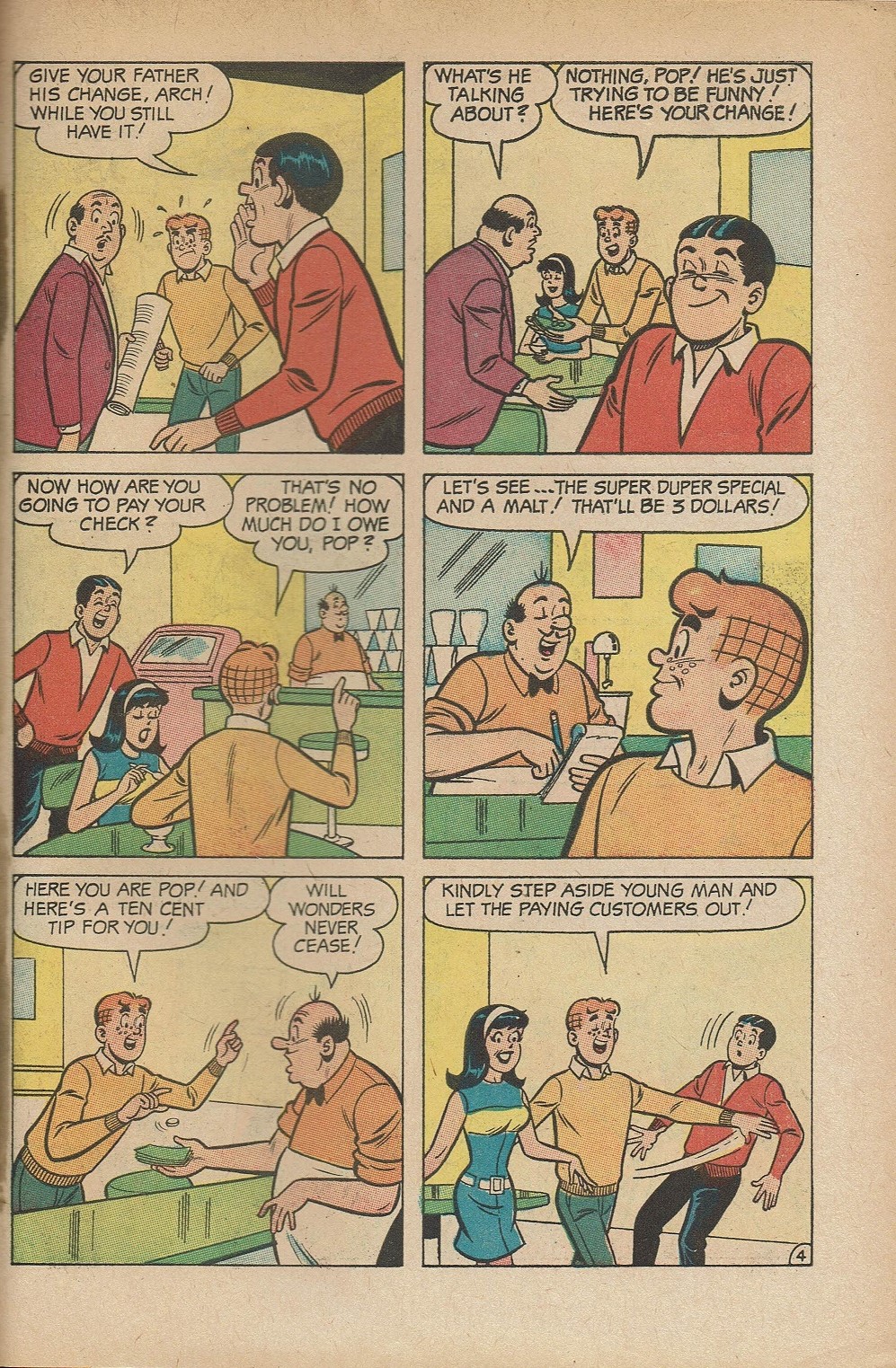 Read online Reggie and Me (1966) comic -  Issue #30 - 31