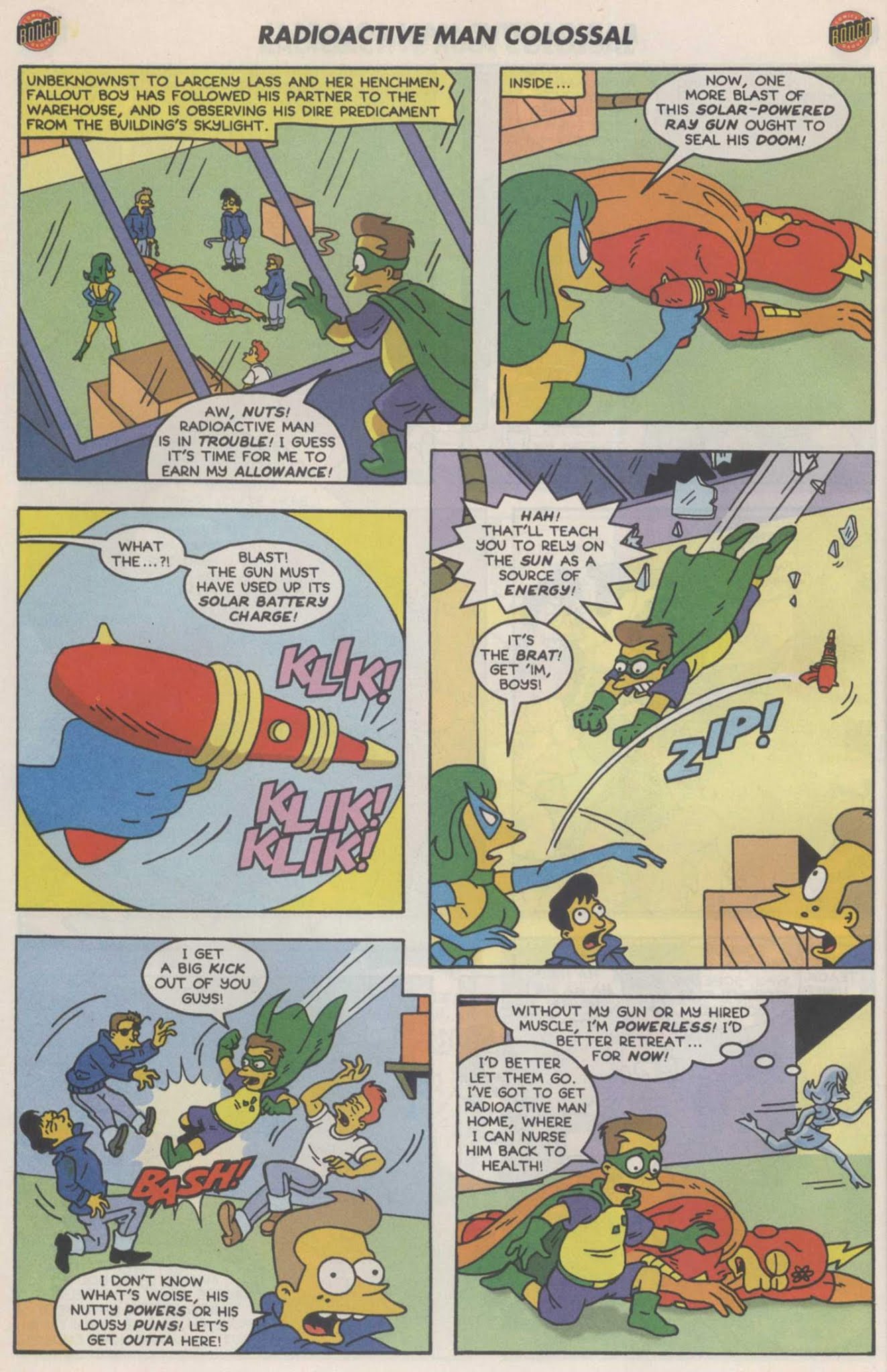Read online Radioactive Man 80 pg. Colossal comic -  Issue # Full - 24