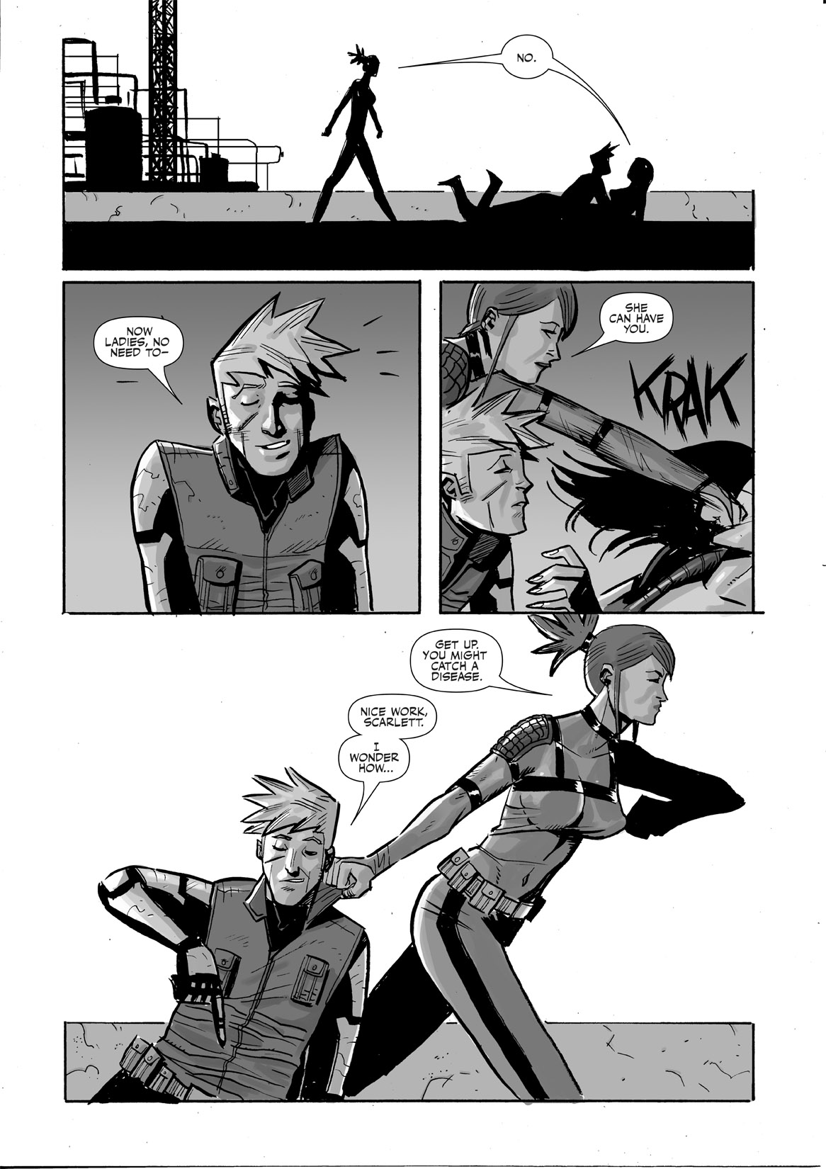 Read online G.I. Joe: Future Noir Special comic -  Issue #2 - 7