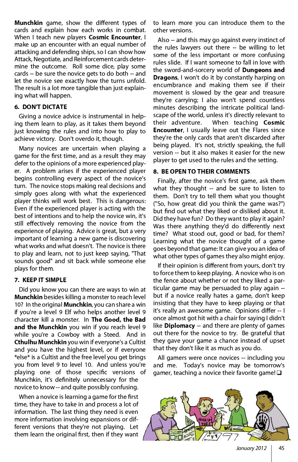 Read online Knights of the Dinner Table comic -  Issue #183 - 47