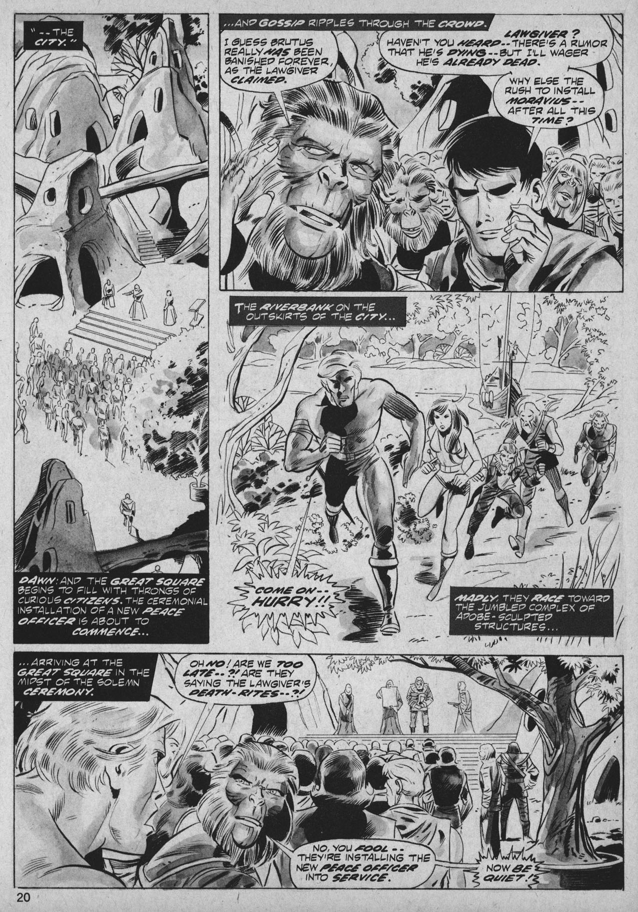 Read online Planet of the Apes comic -  Issue #27 - 20