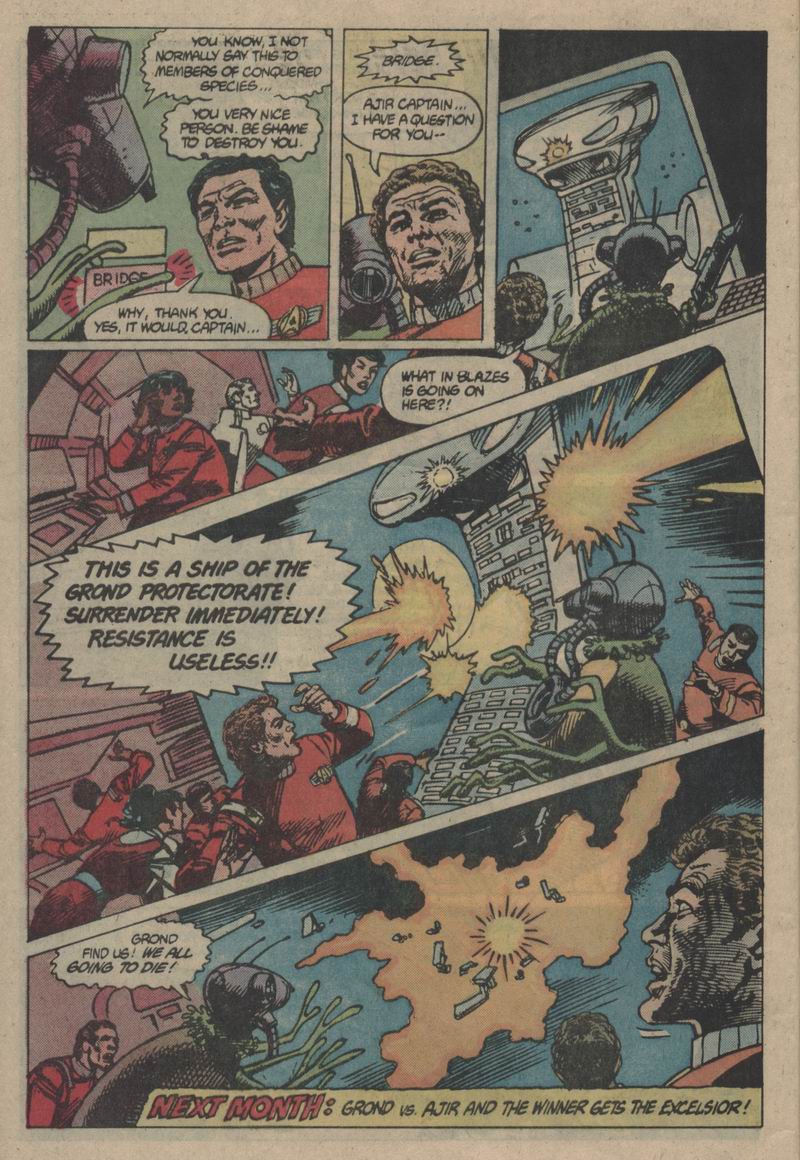 Read online Star Trek (1984) comic -  Issue #24 - 19