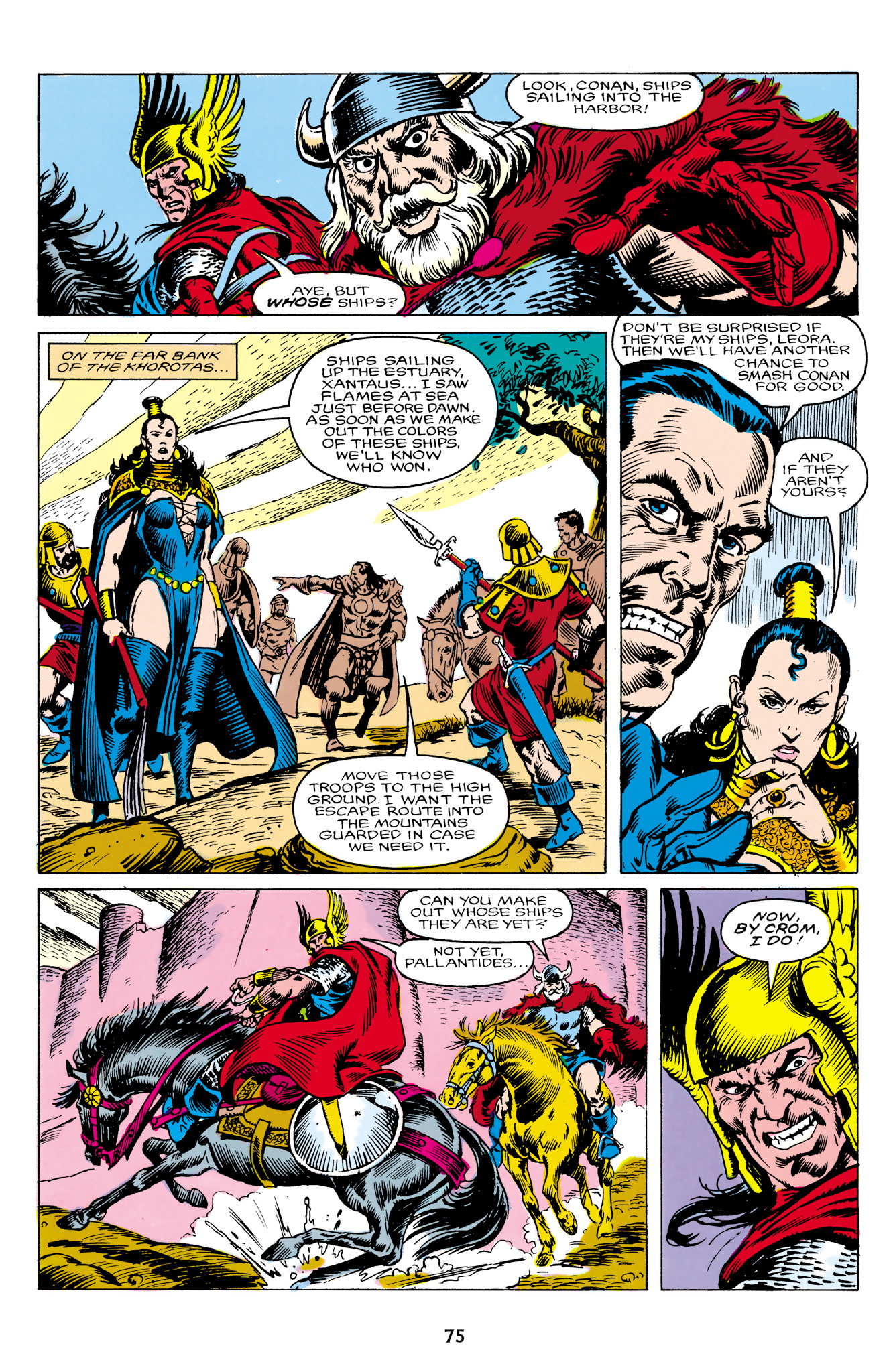 Read online The Chronicles of King Conan comic -  Issue # TPB 9 (Part 1) - 75