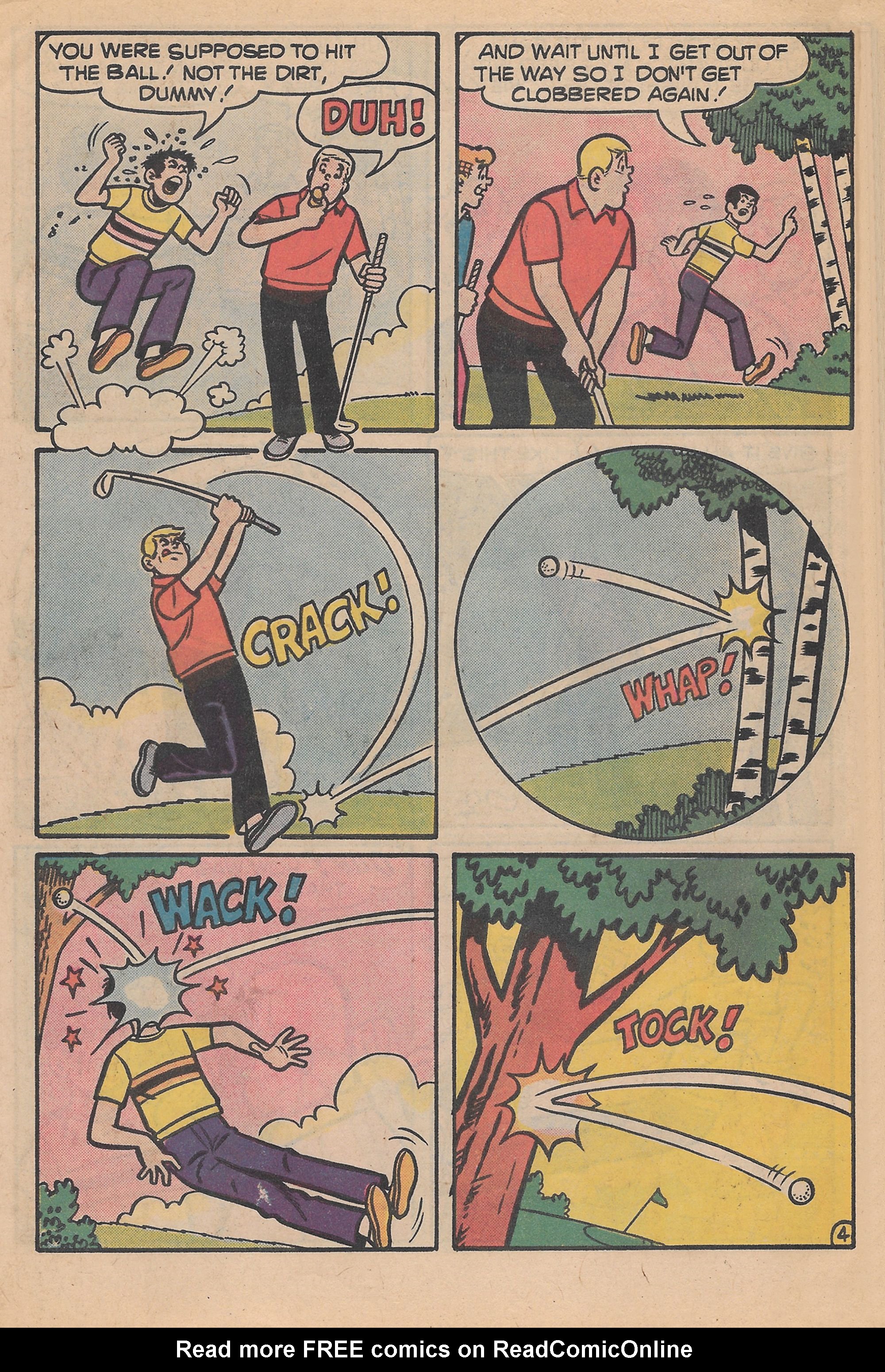 Read online Reggie and Me (1966) comic -  Issue #99 - 6