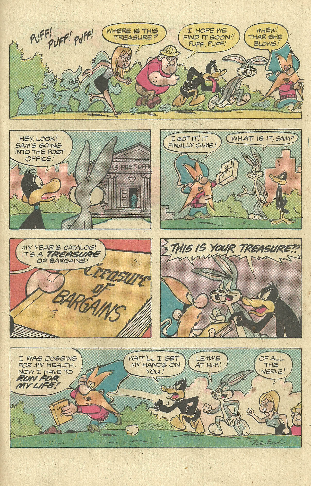 Read online Yosemite Sam and Bugs Bunny comic -  Issue #49 - 9