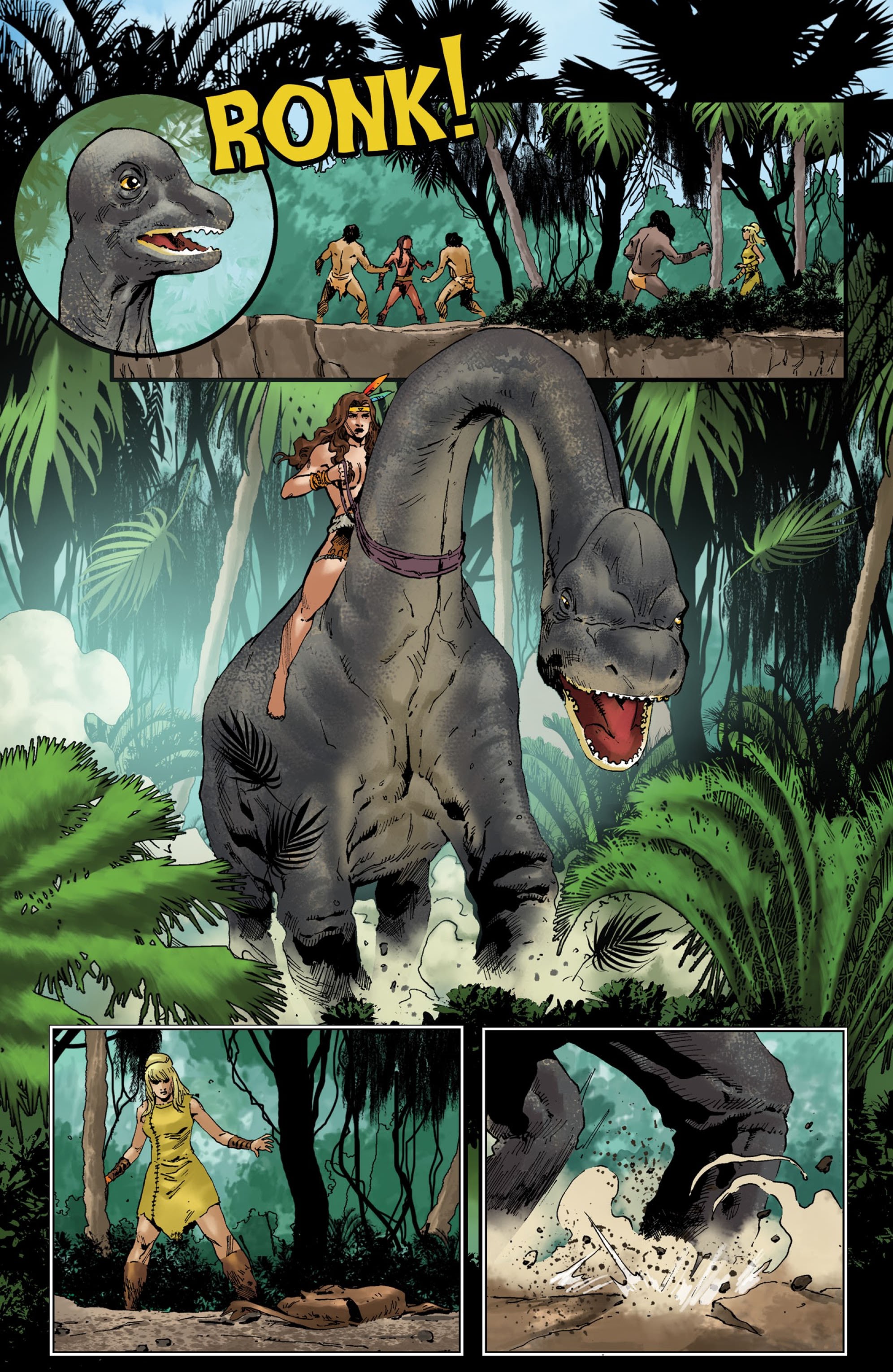 Read online The Land That Time Forgot: Fearless comic -  Issue #2 - 18