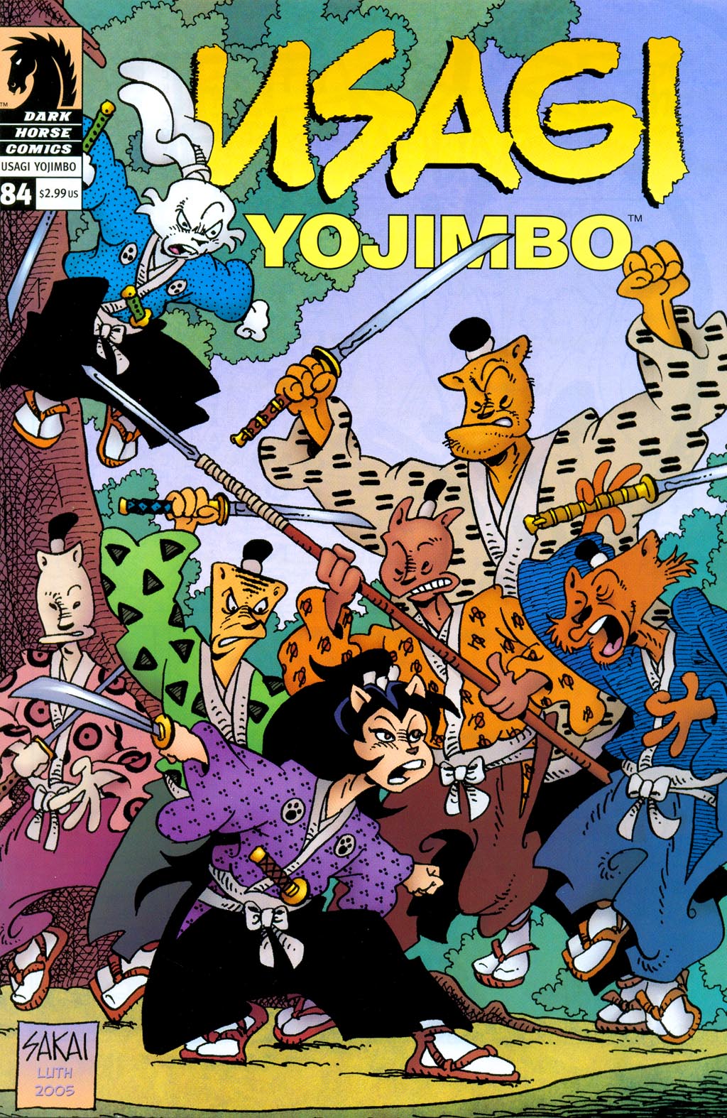 Read online Usagi Yojimbo (1996) comic -  Issue #84 - 1