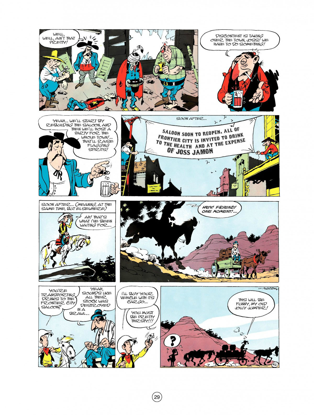 Read online A Lucky Luke Adventure comic -  Issue #27 - 30