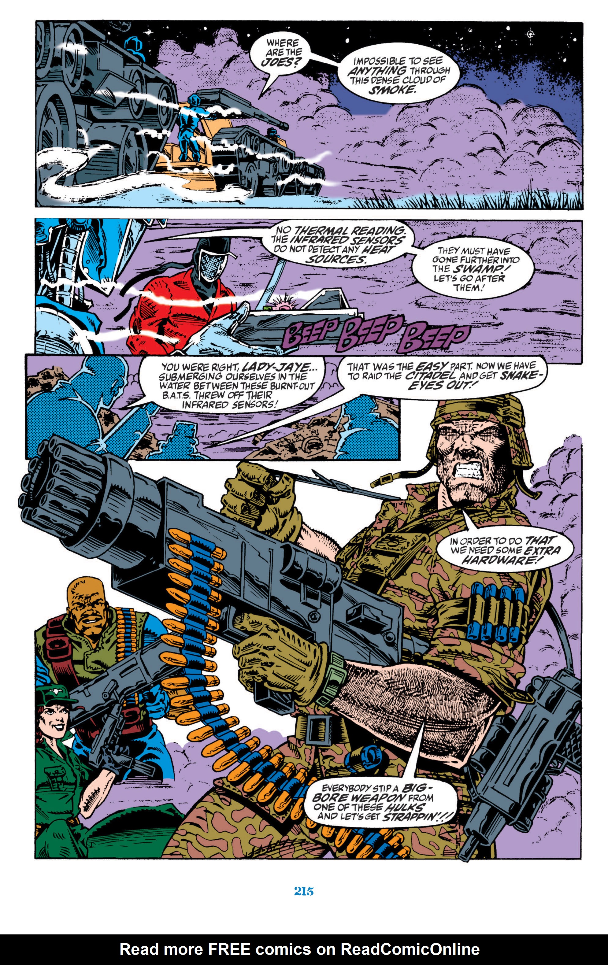 Read online Classic G.I. Joe comic -  Issue # TPB 13 (Part 2) - 110