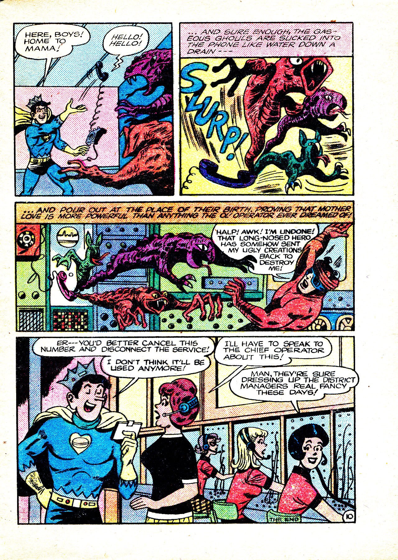 Read online Captain Hero Comics Digest Magazine comic -  Issue # TPB - 130