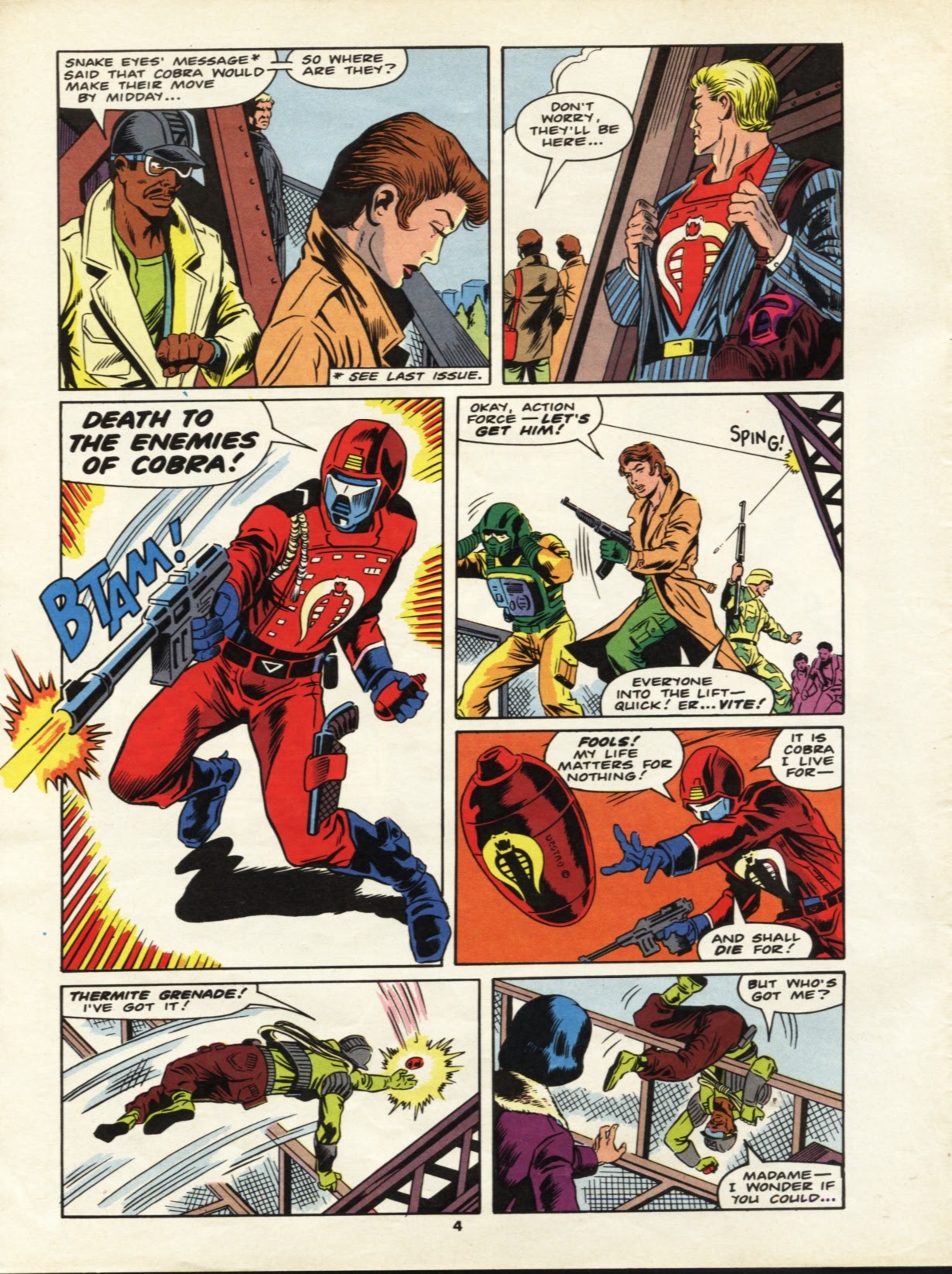 Read online Action Force comic -  Issue #1 - 34