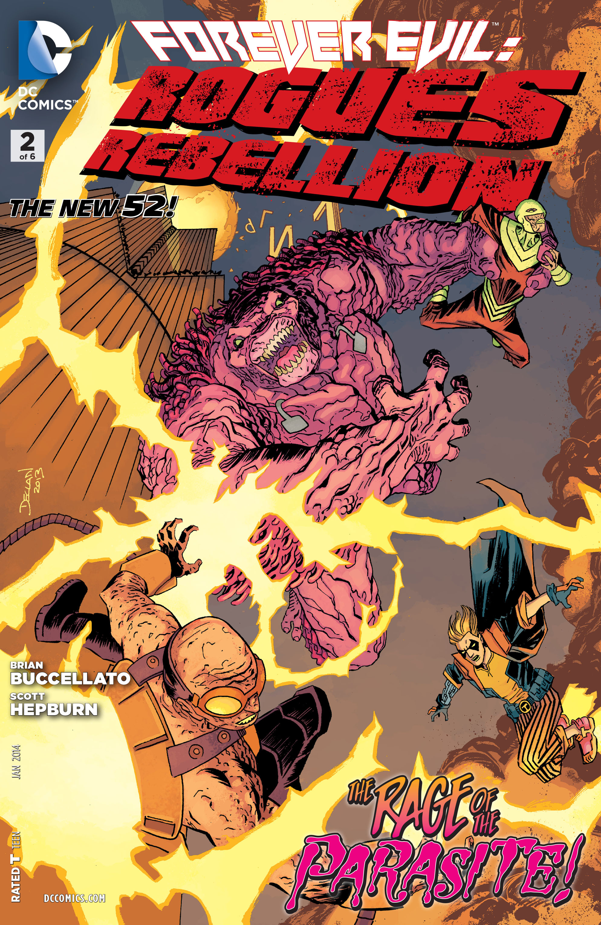 Read online Forever Evil: Rogues Rebellion comic -  Issue #2 - 1