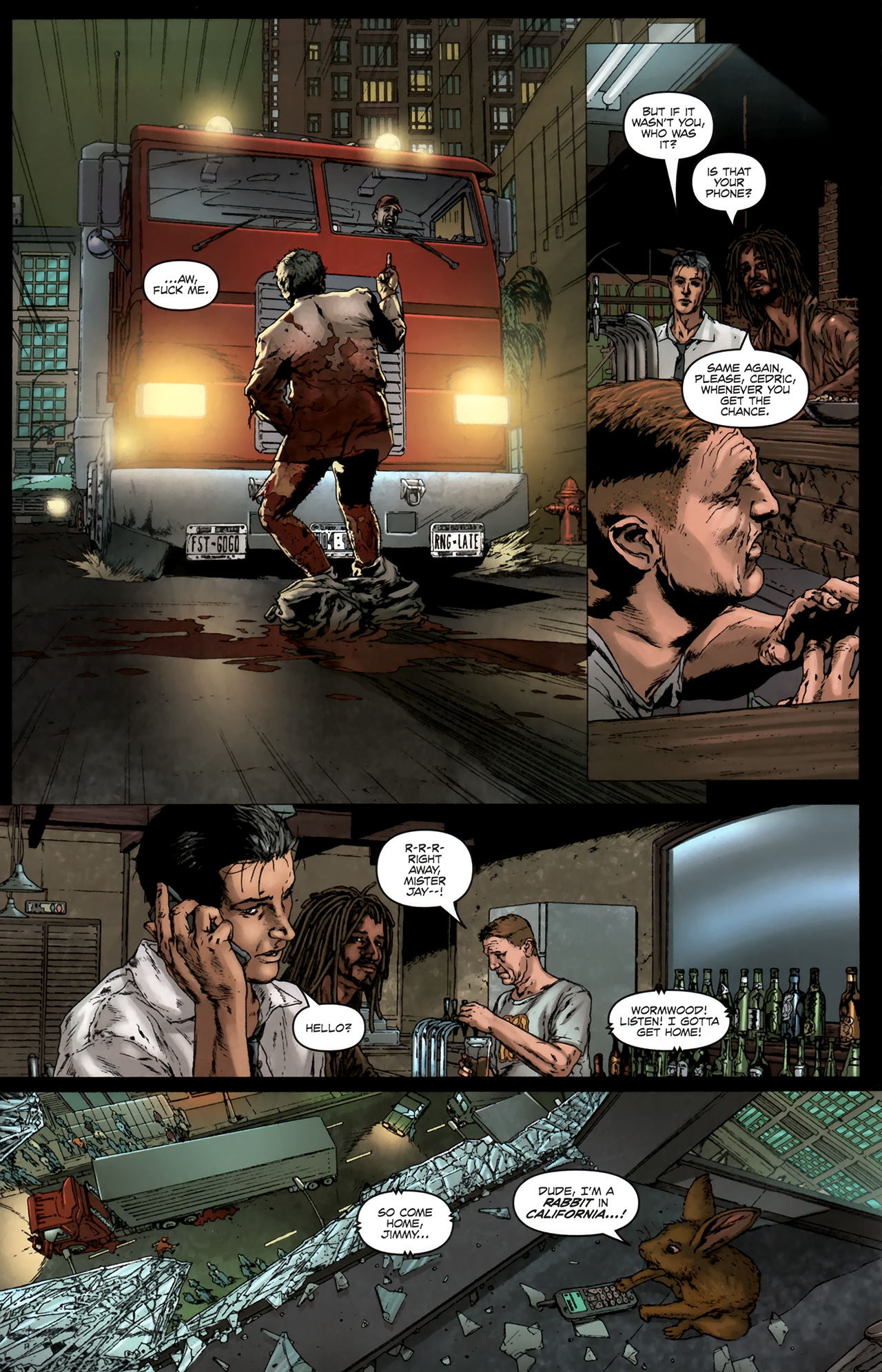 Read online Chronicles of Wormwood: The Last Battle comic -  Issue #6 - 21