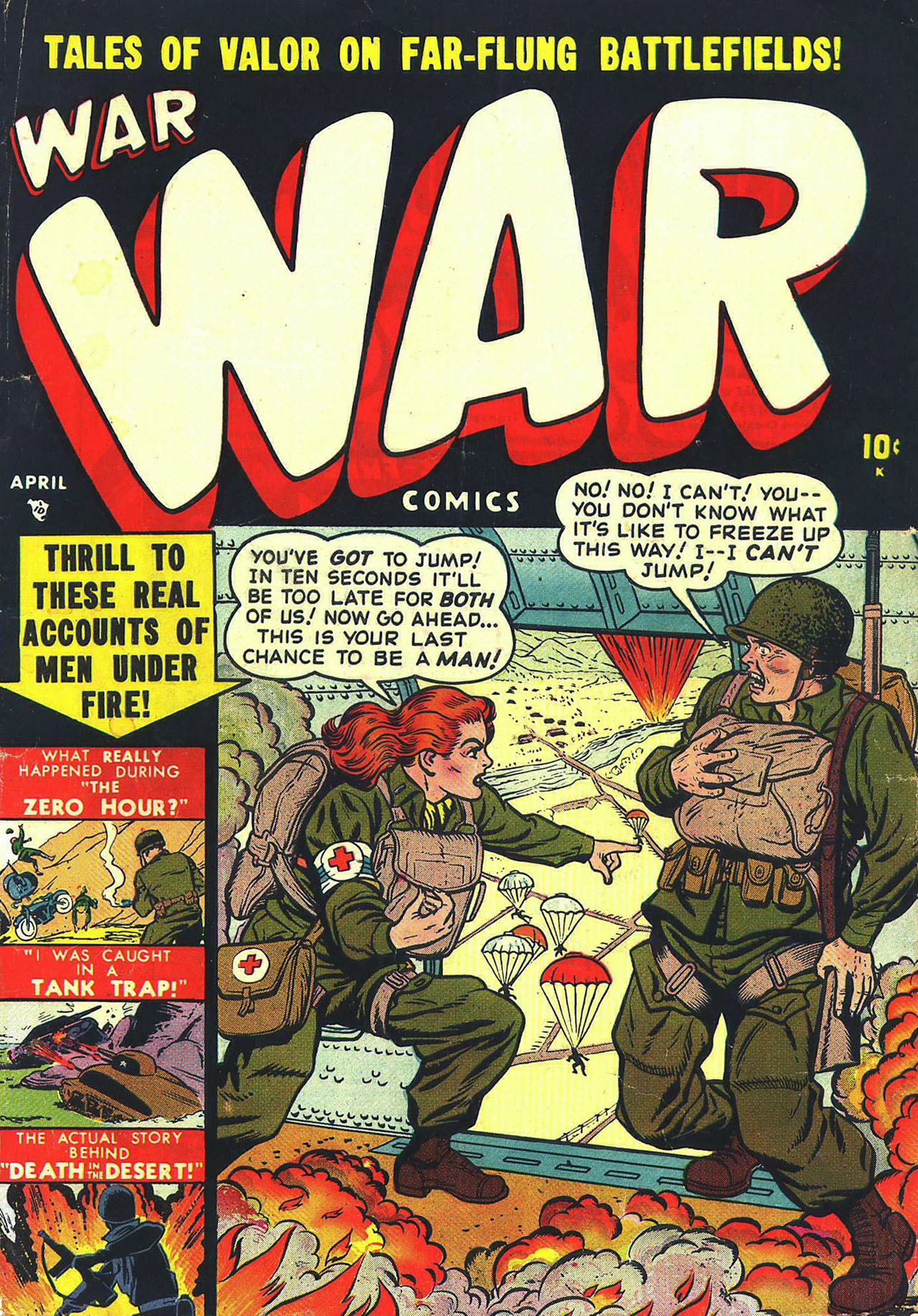 Read online War Comics comic -  Issue #3 - 1