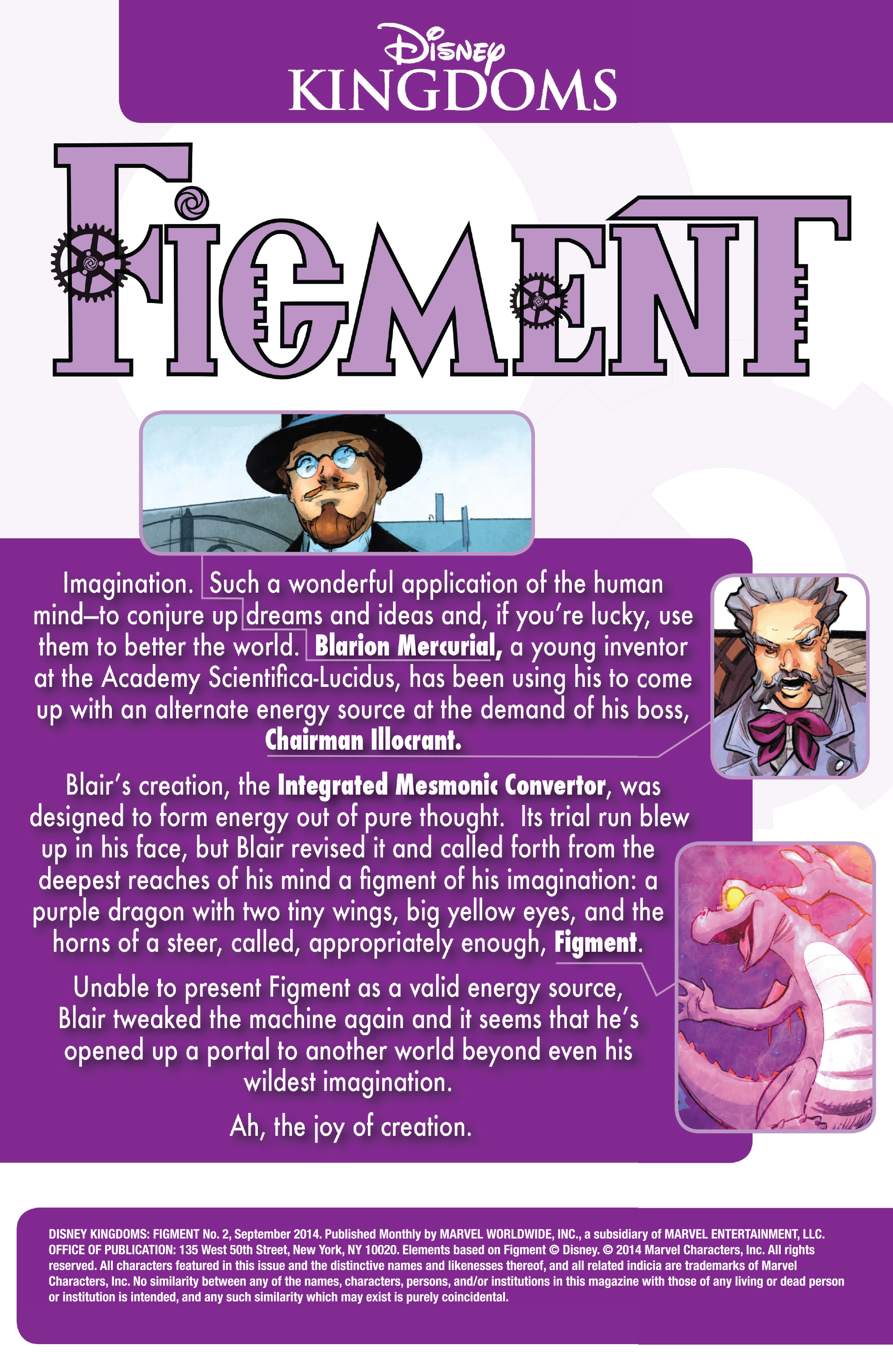 Read online Figment comic -  Issue #2 - 2