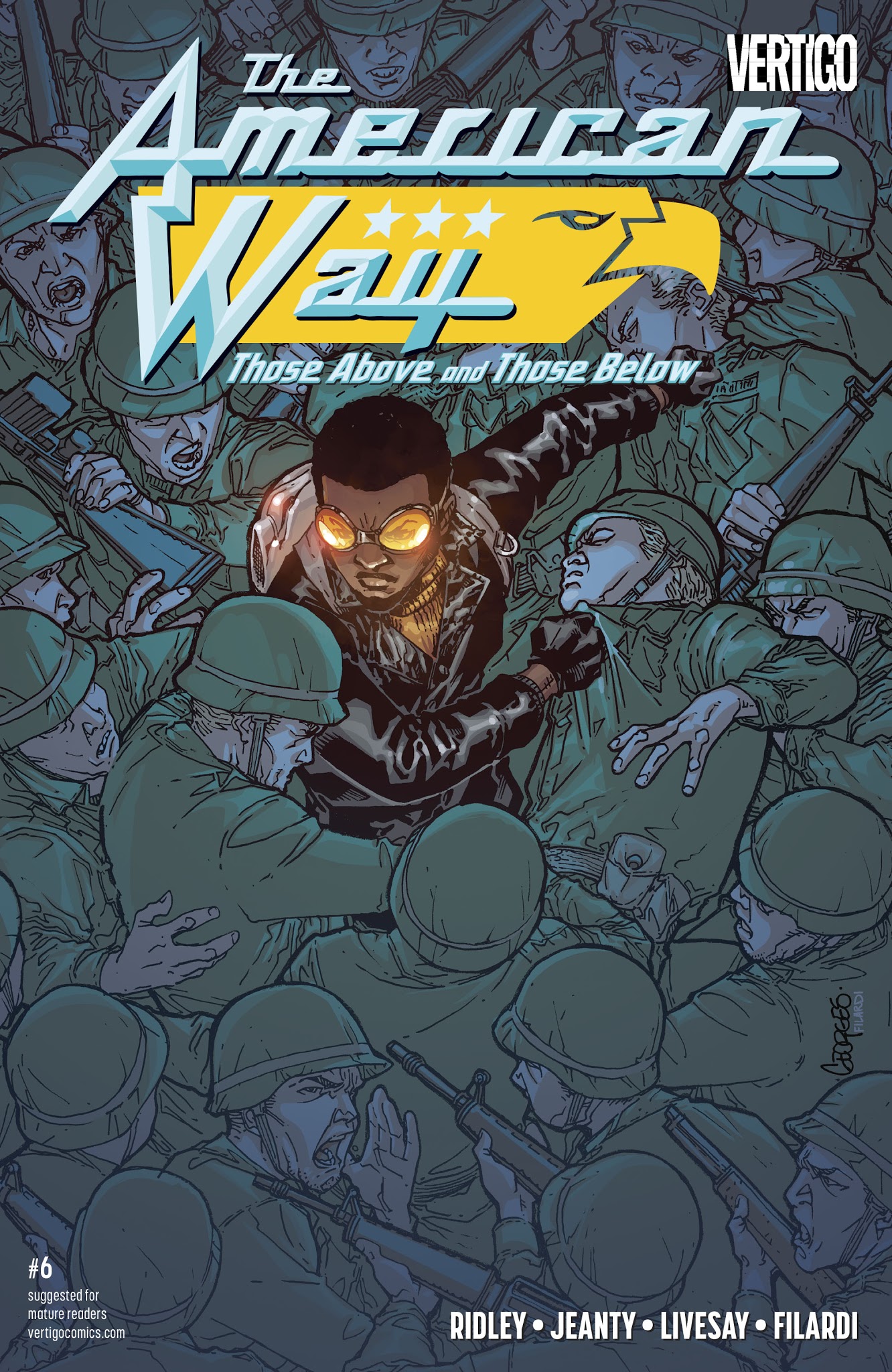 Read online The American Way: Those Above and Those Below comic -  Issue #6 - 1