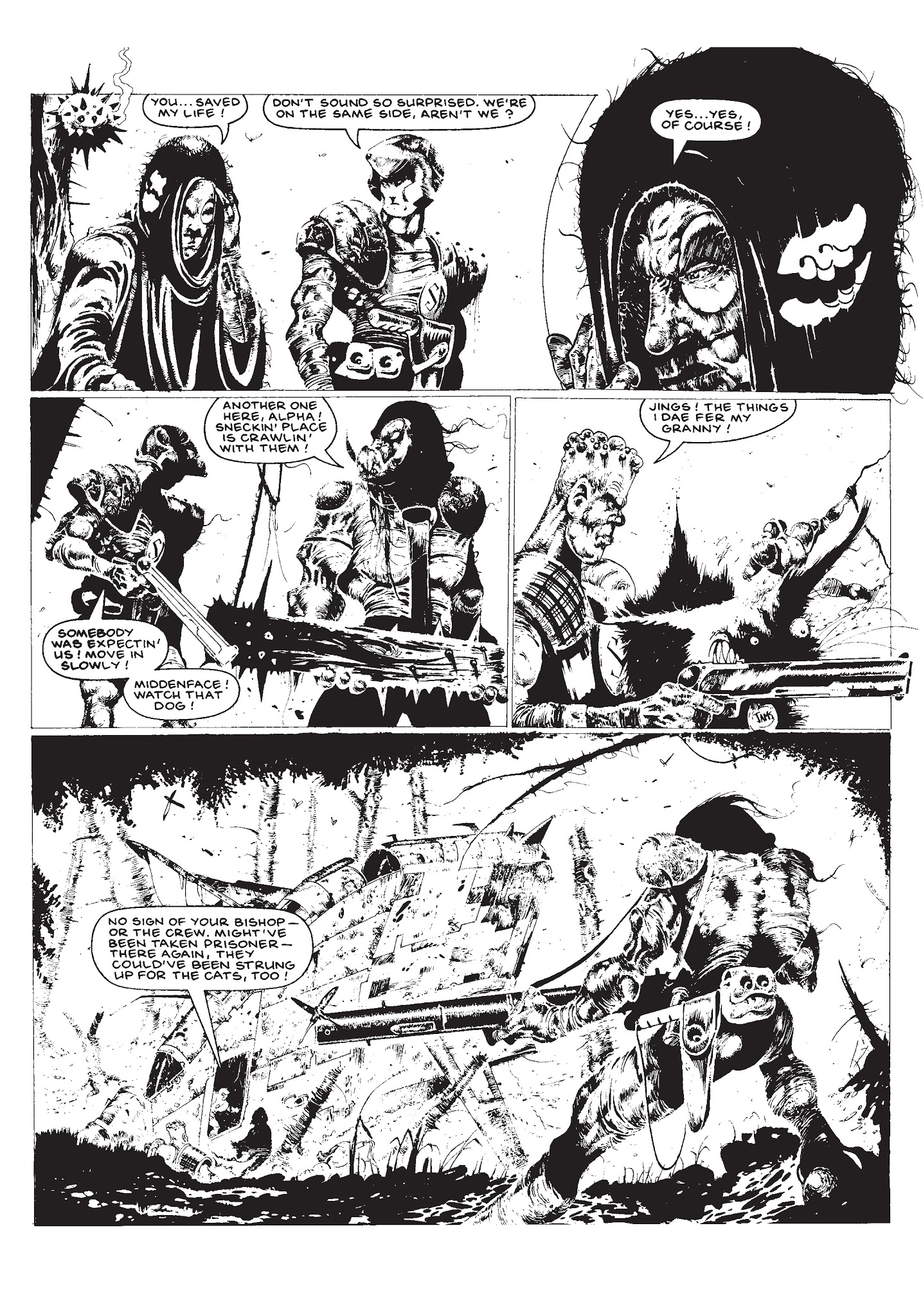 Read online Strontium Dog: Search/Destroy Agency Files comic -  Issue # TPB 4 - 321