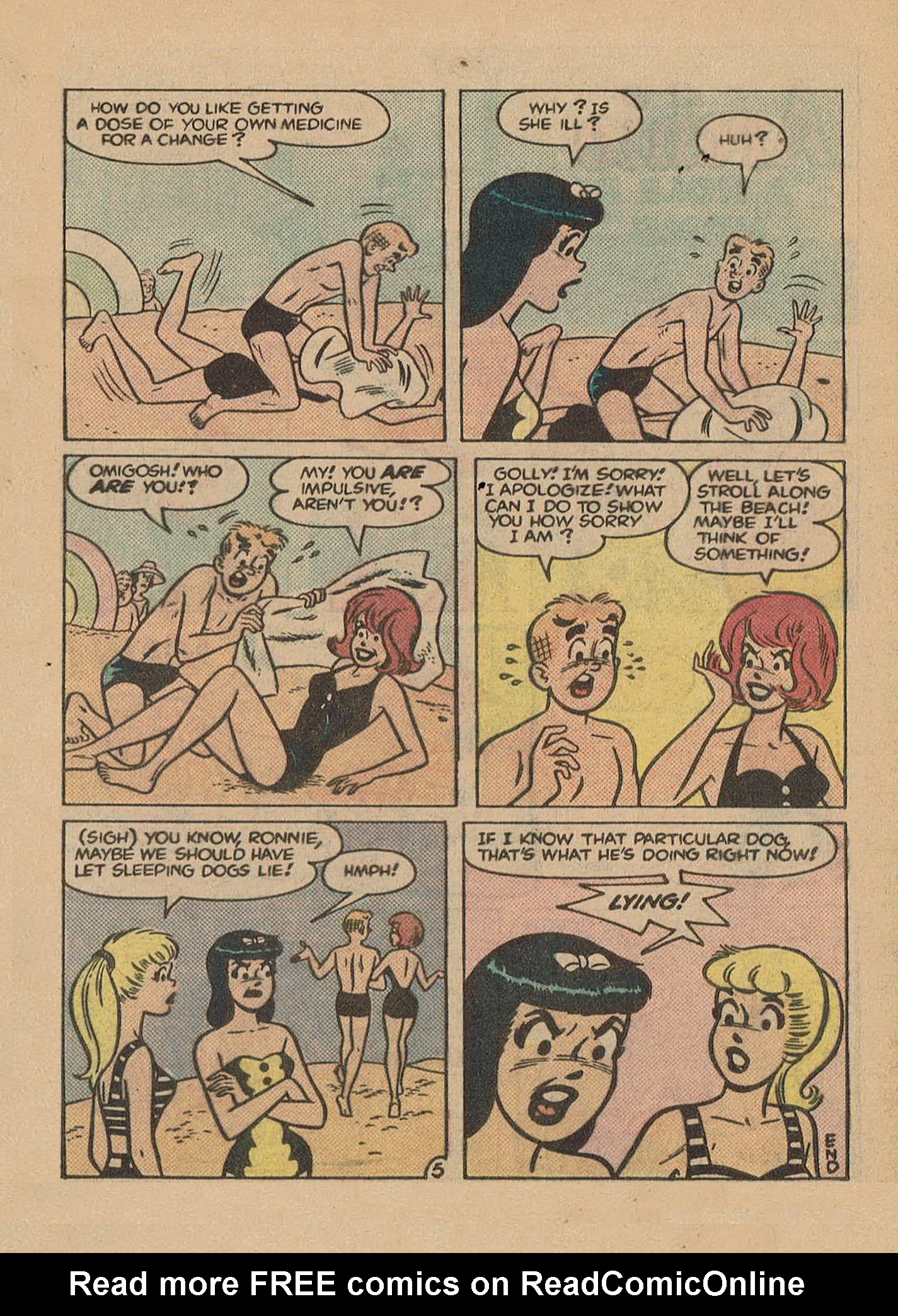 Read online Betty and Veronica Digest Magazine comic -  Issue #9 - 33