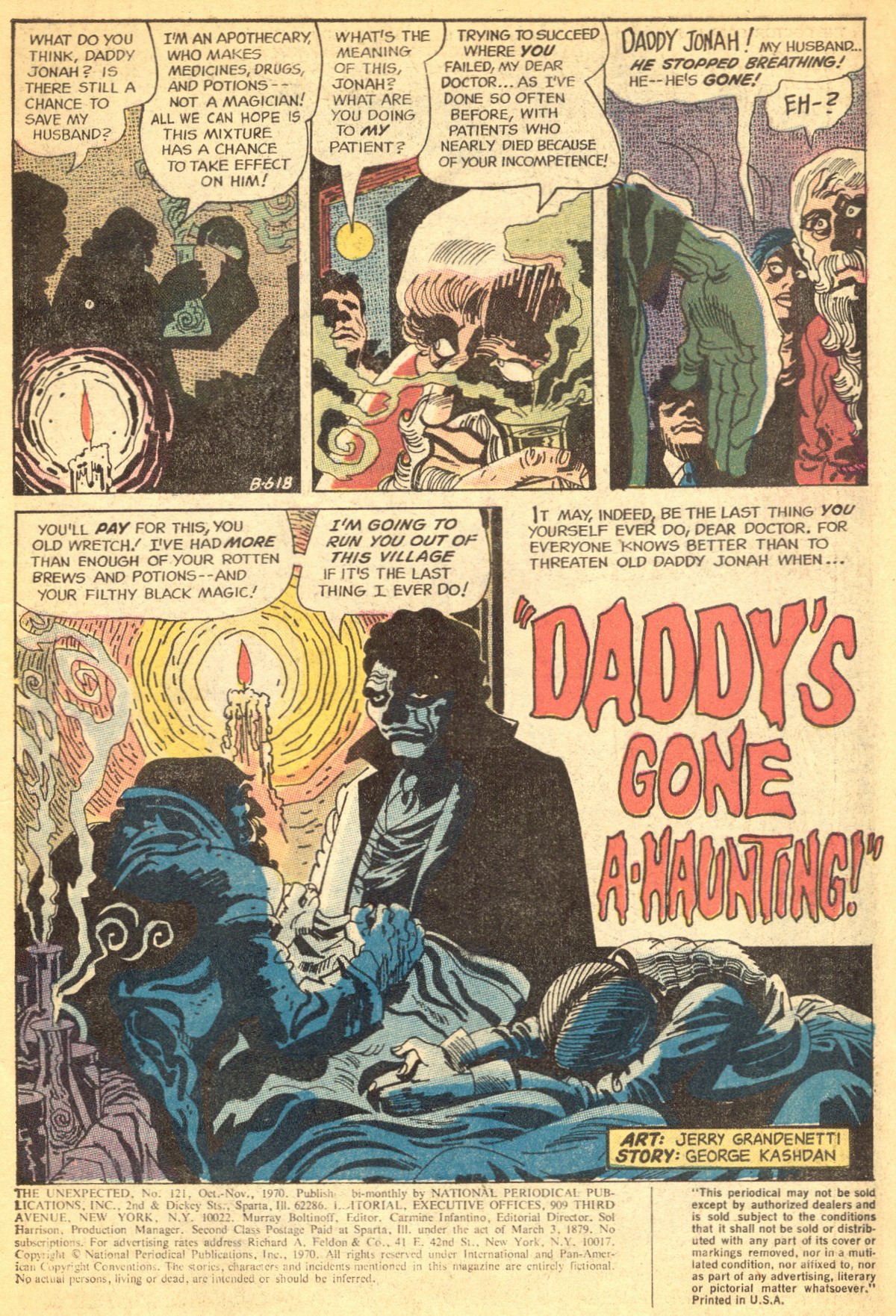 Read online Tales of the Unexpected comic -  Issue #121 - 3