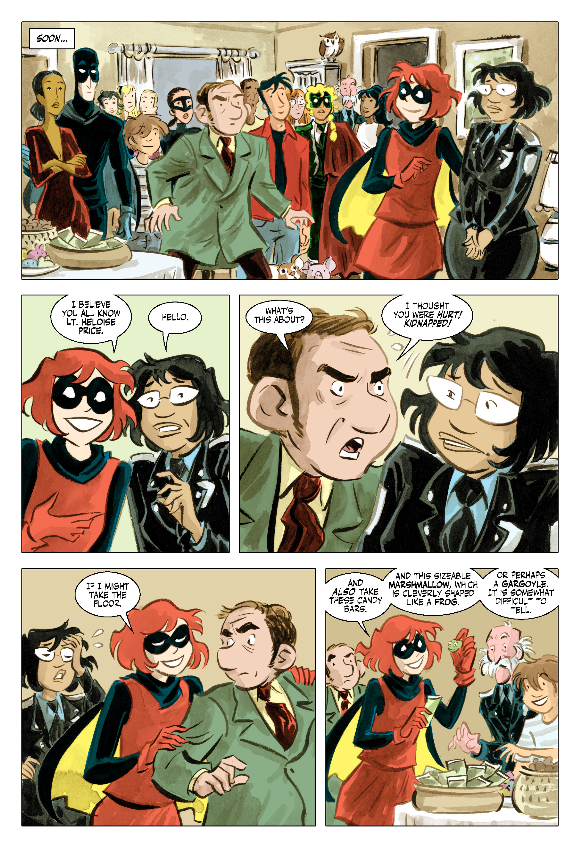 Read online Bandette (2012) comic -  Issue #19 - 16