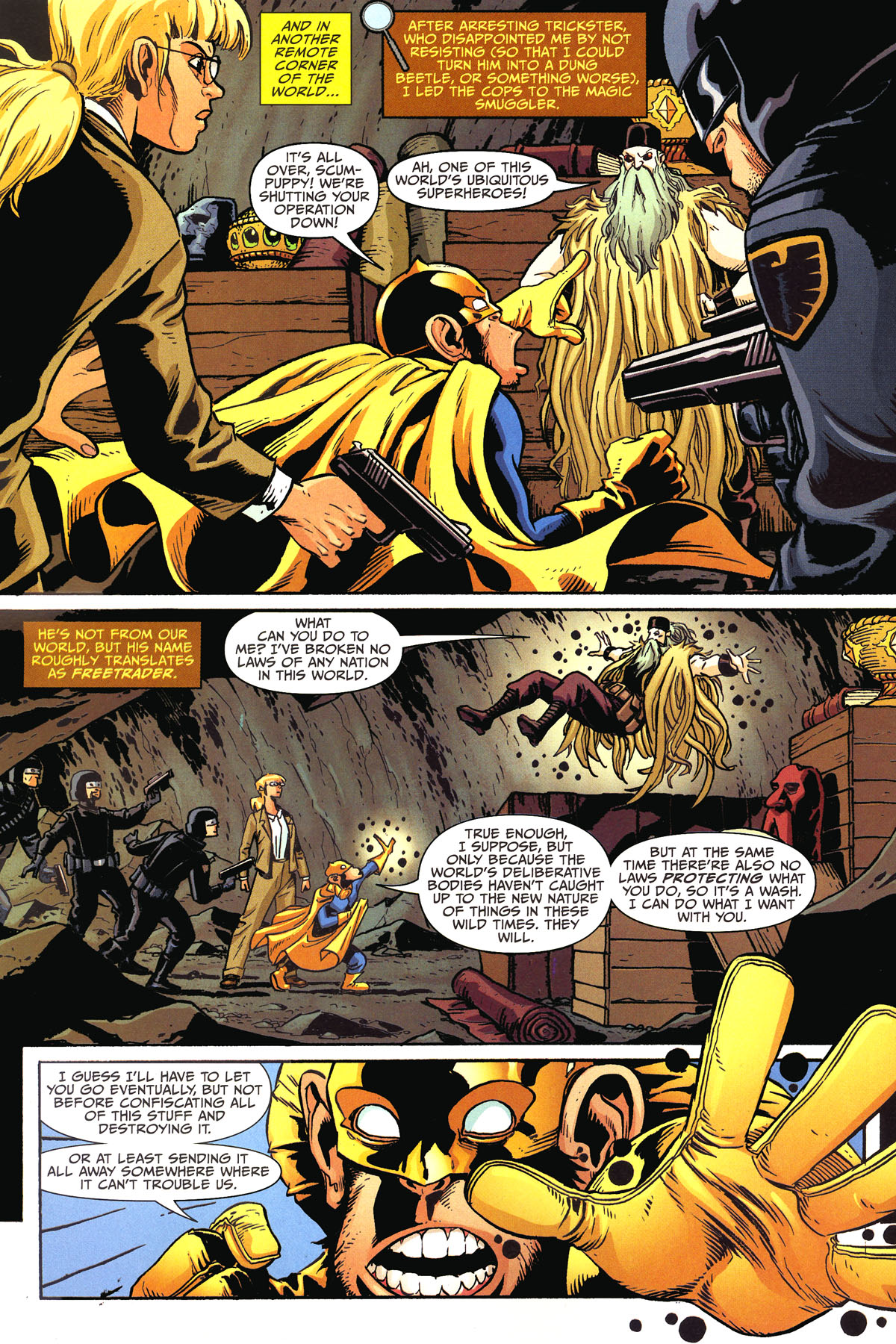 Read online The Helmet of Fate: Detective Chimp comic -  Issue # Full - 18