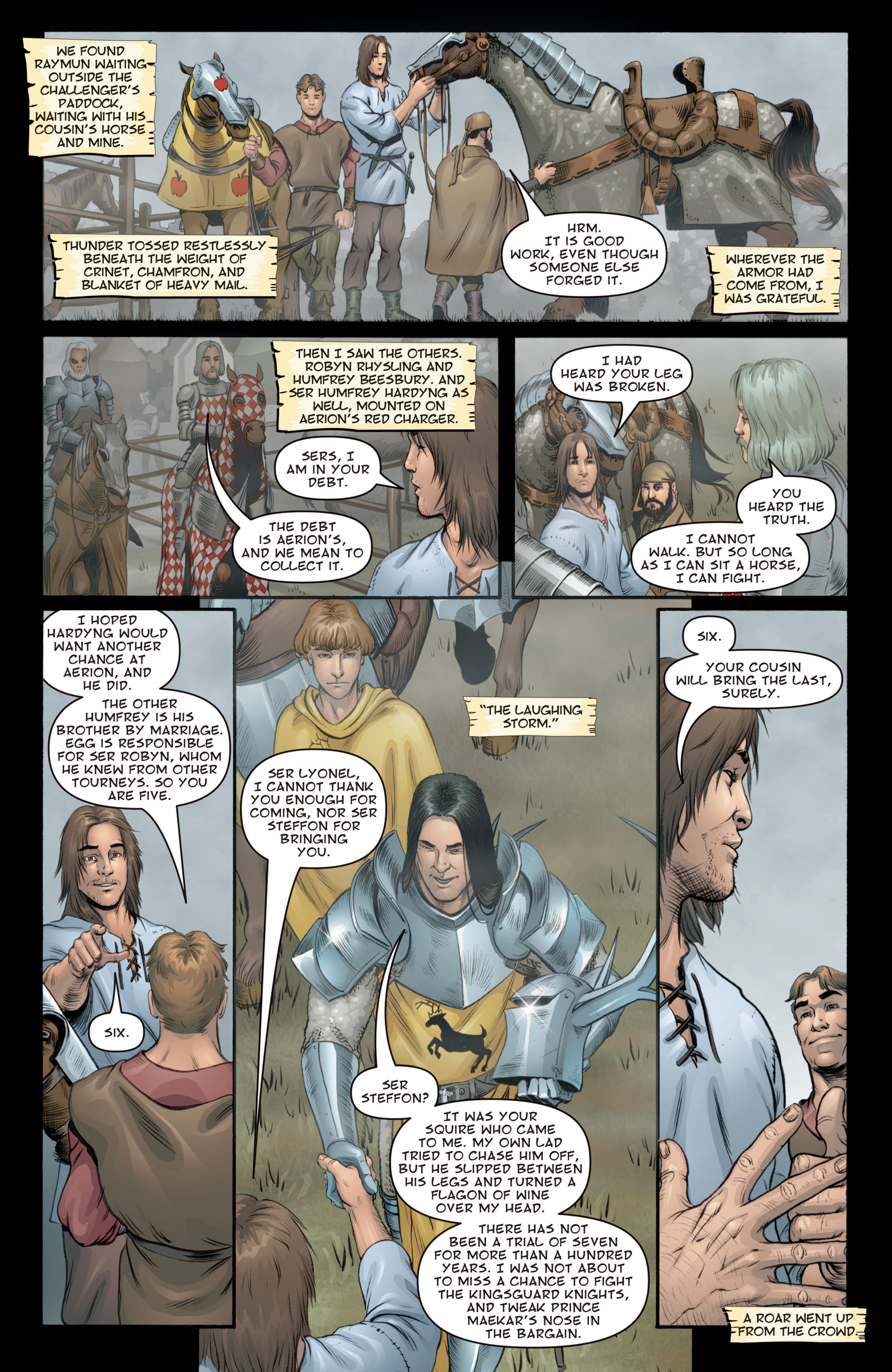 Read online The Hedge Knight: The Graphic Novel comic -  Issue # Full - 116