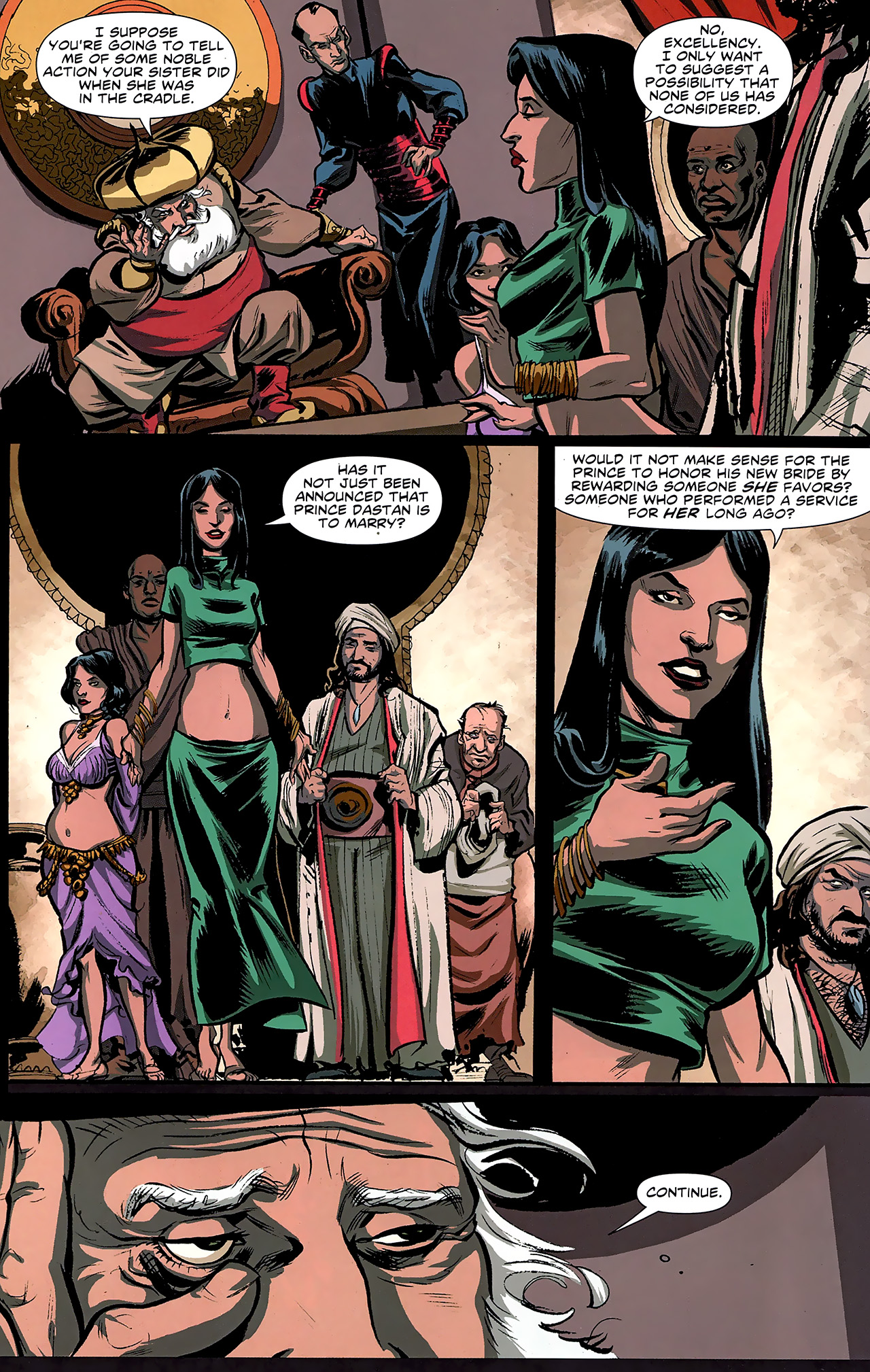 Read online Prince of Persia: Before the Sandstorm comic -  Issue #3 - 4