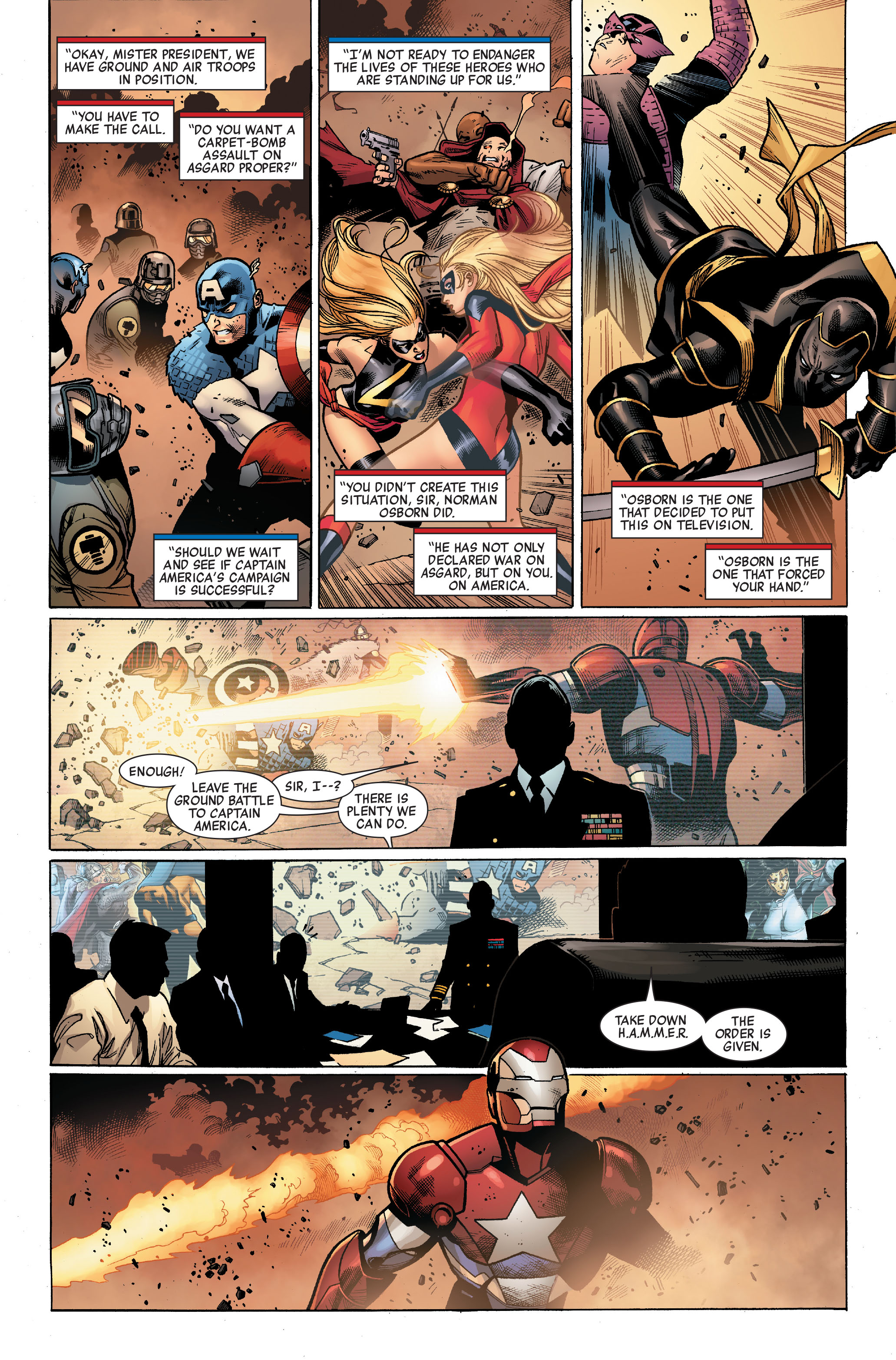 Read online Siege (2010) comic -  Issue #3 - 12