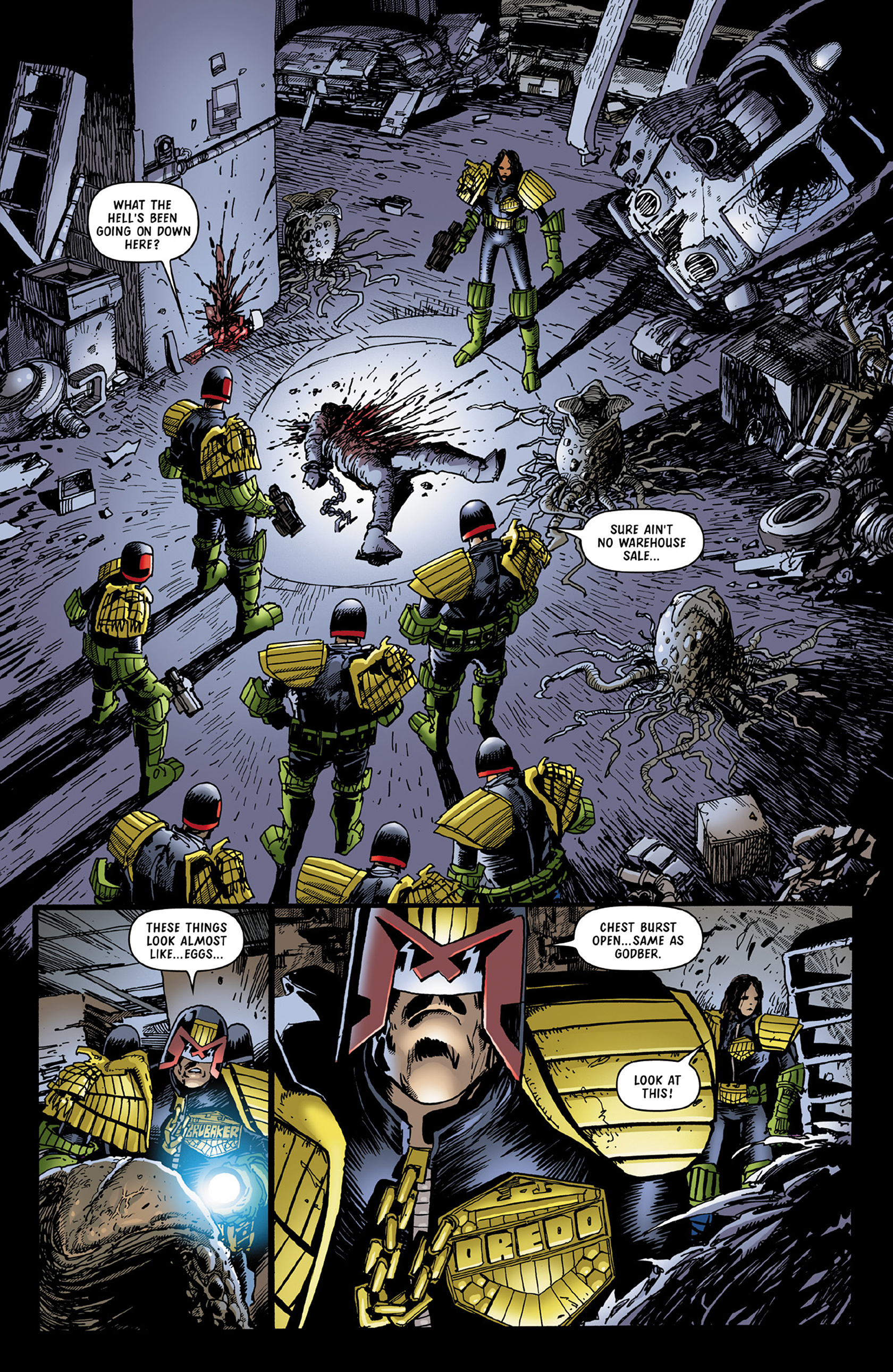 Read online Predator vs. Judge Dredd vs. Aliens: Incubus and Other Stories comic -  Issue # TPB (Part 1) - 86