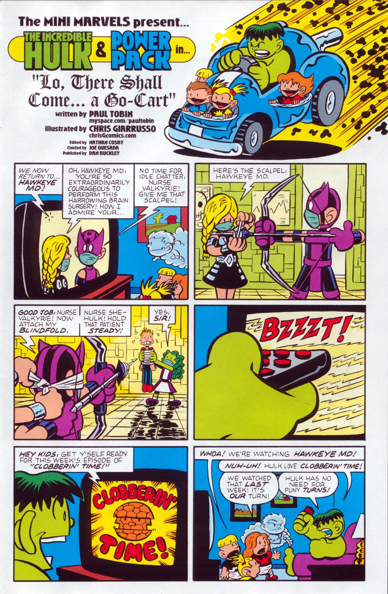 Read online Hulk and Power Pack comic -  Issue #1 - 22