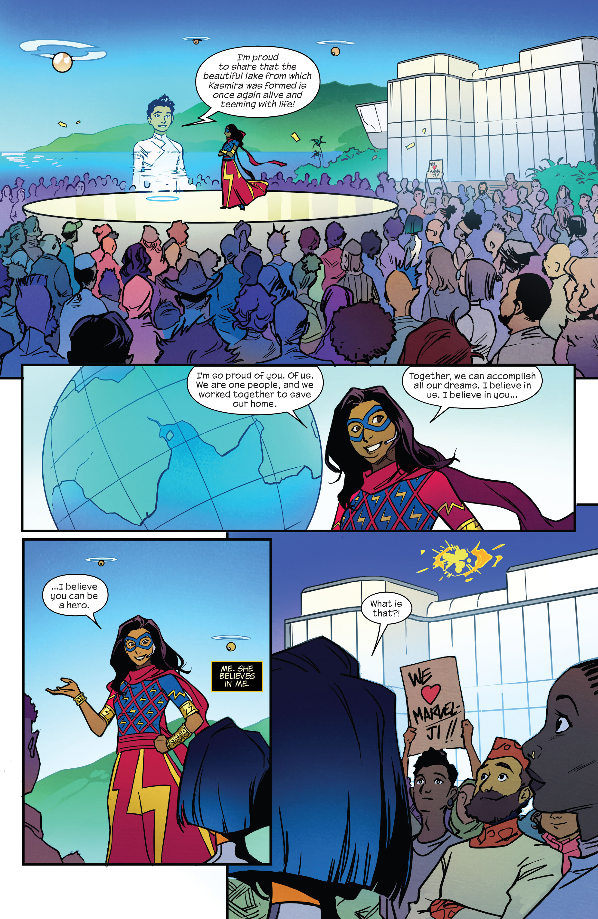 Read online Ms. Marvel: Beyond the Limit comic -  Issue #4 - 11