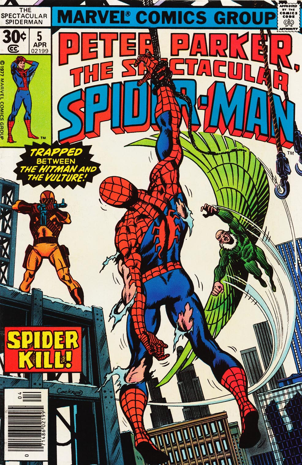 Read online The Spectacular Spider-Man (1976) comic -  Issue #5 - 1