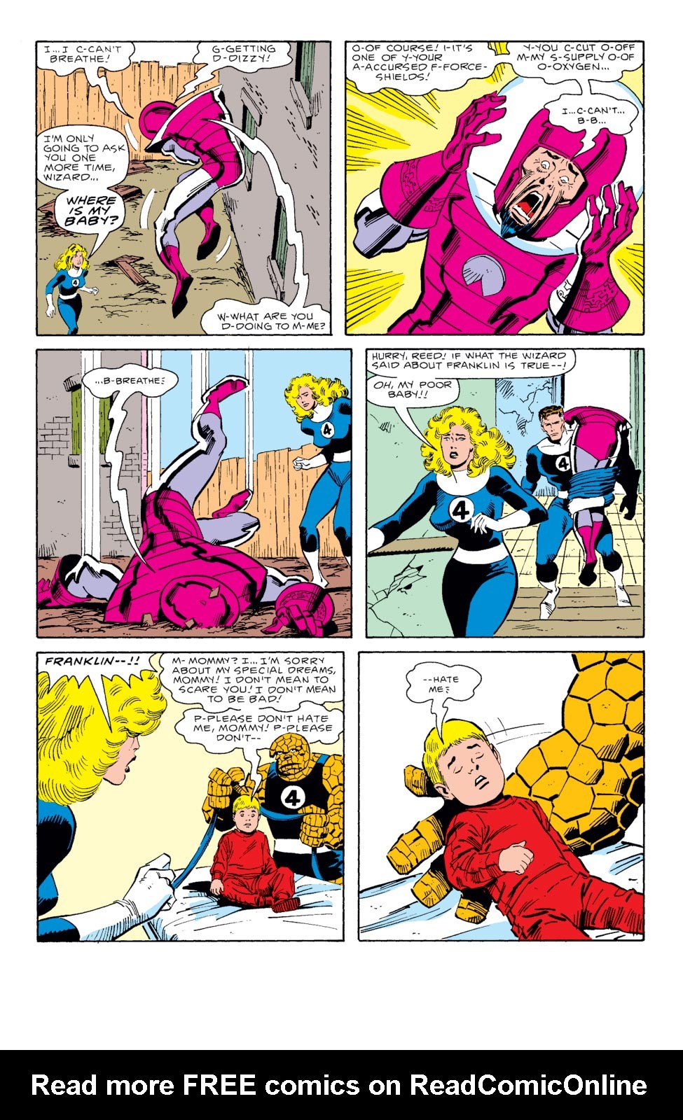 Read online Fantastic Four (1961) comic -  Issue #301 - 22