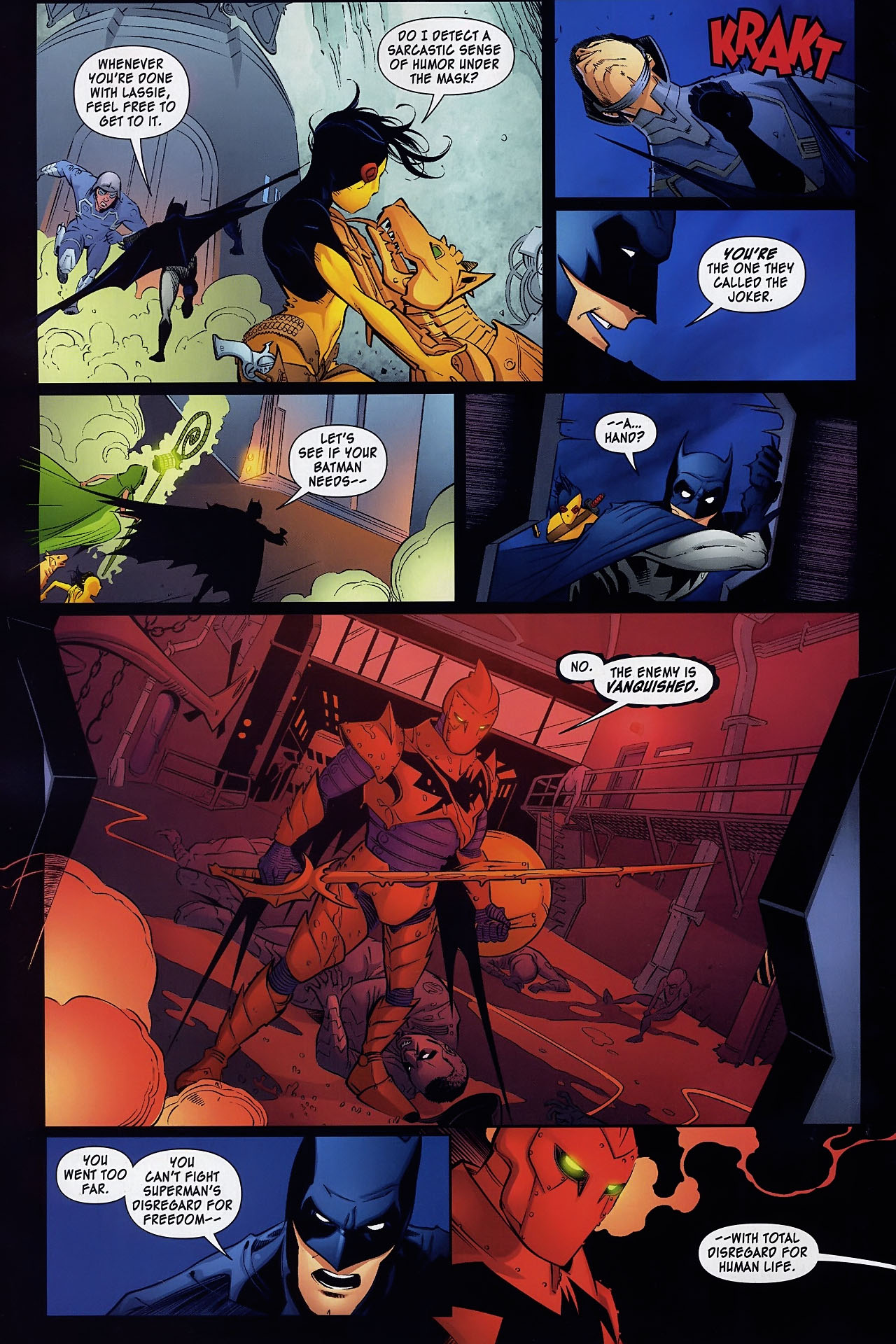 Read online Tangent: Superman's Reign comic -  Issue #7 - 7