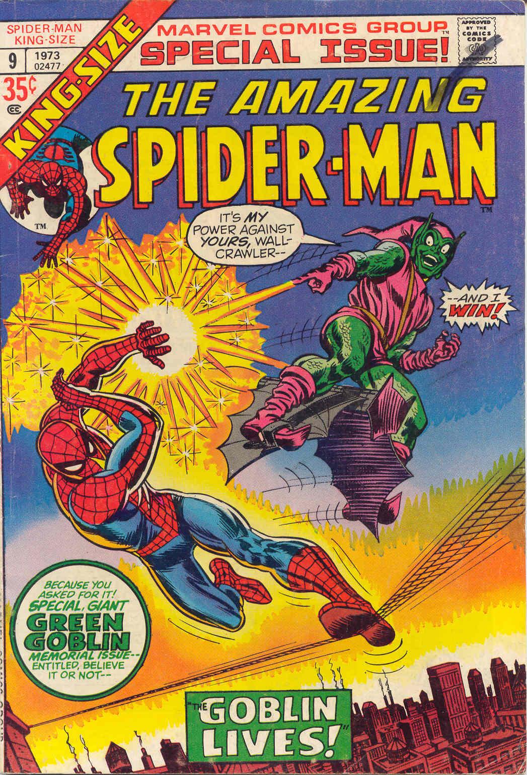 The Amazing Spider-Man (1963) issue Annual 9 - Page 1