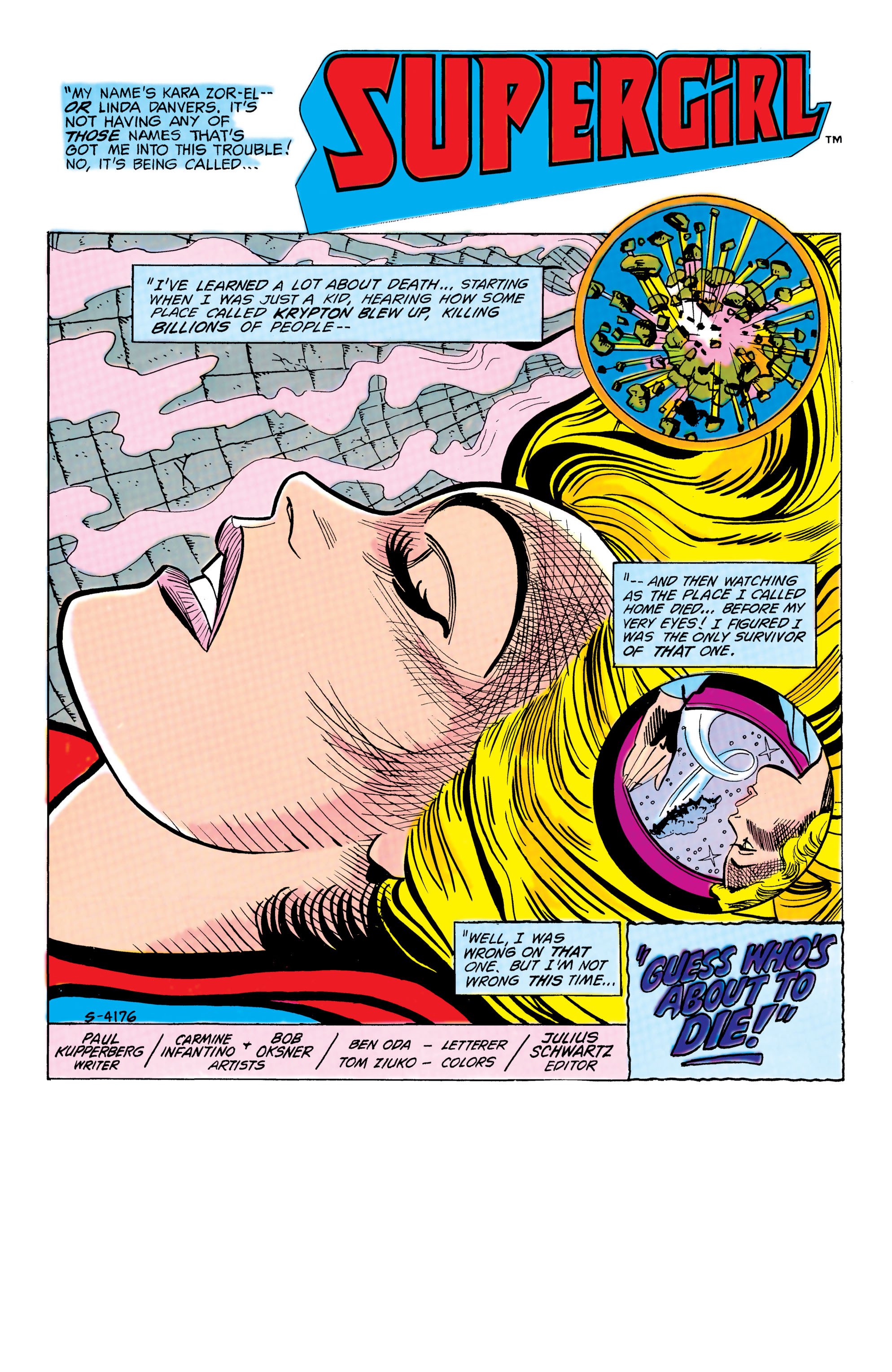 Read online Supergirl (1982) comic -  Issue #12 - 2