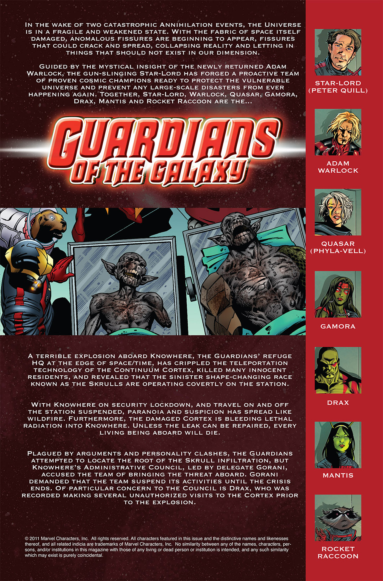 Read online Guardians of the Galaxy (2008) comic -  Issue #5 - 2