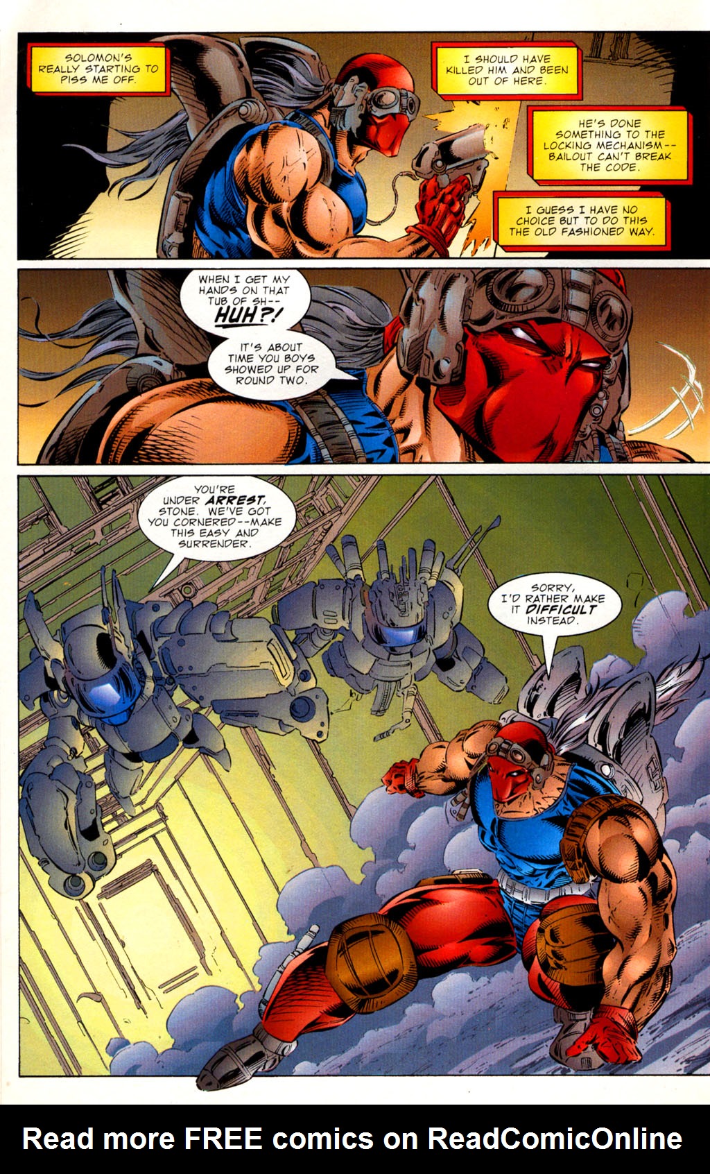 Read online Bloodstrike: Assassin comic -  Issue #2 - 16