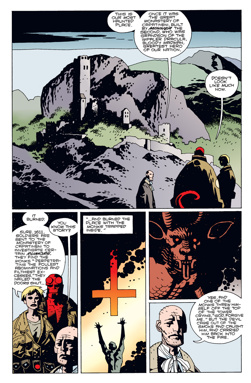 Read online Hellboy: Almost Colossus comic -  Issue #1 - 17