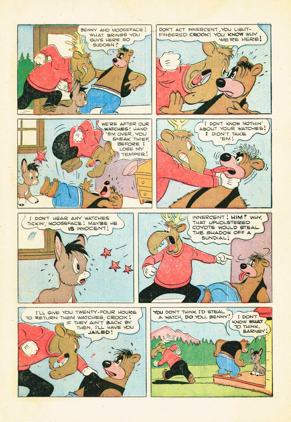 Read online Our Gang Comics comic -  Issue #36 - 42