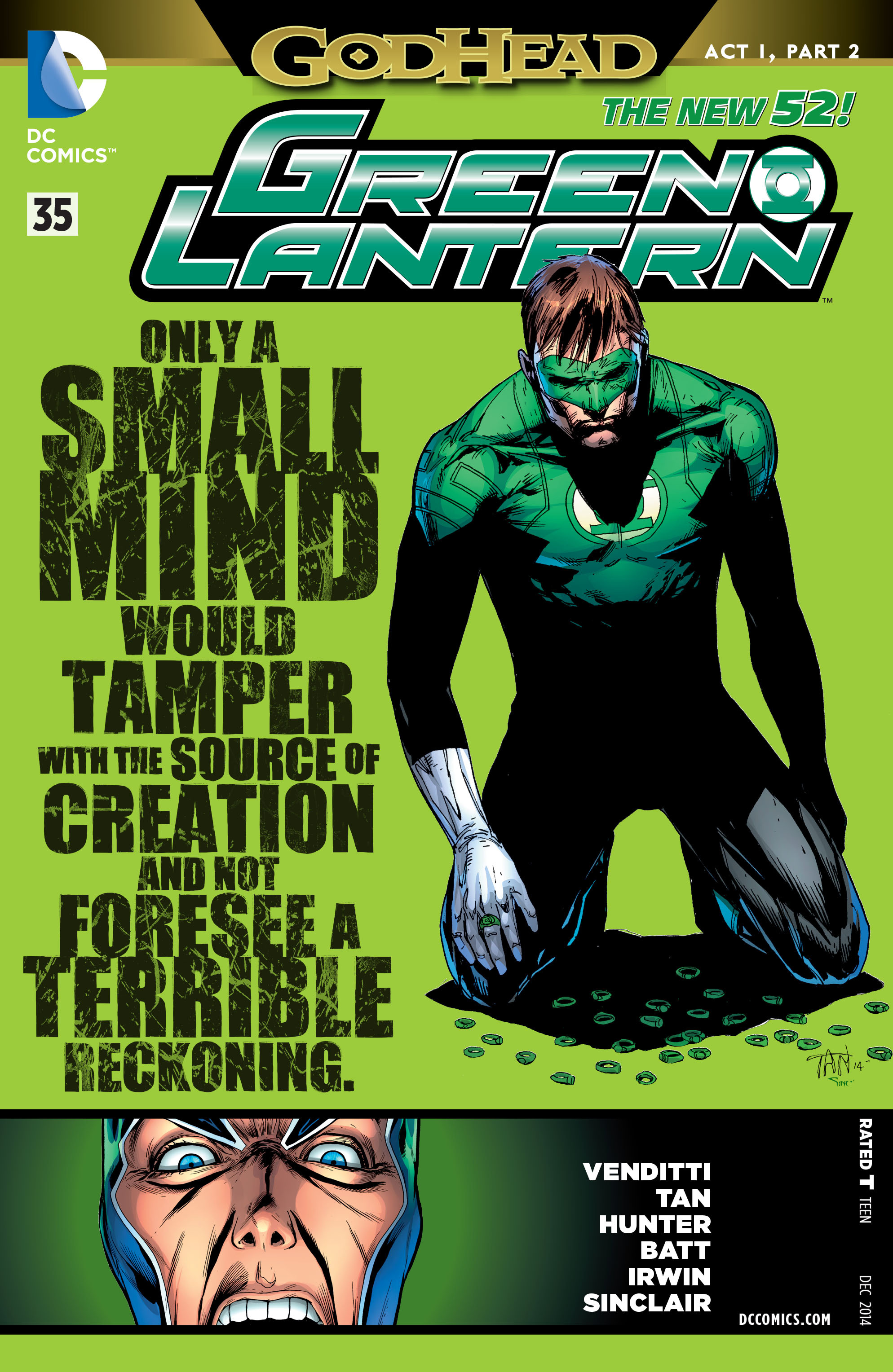 Read online Green Lantern/New Gods: Godhead comic -  Issue #2 - 1