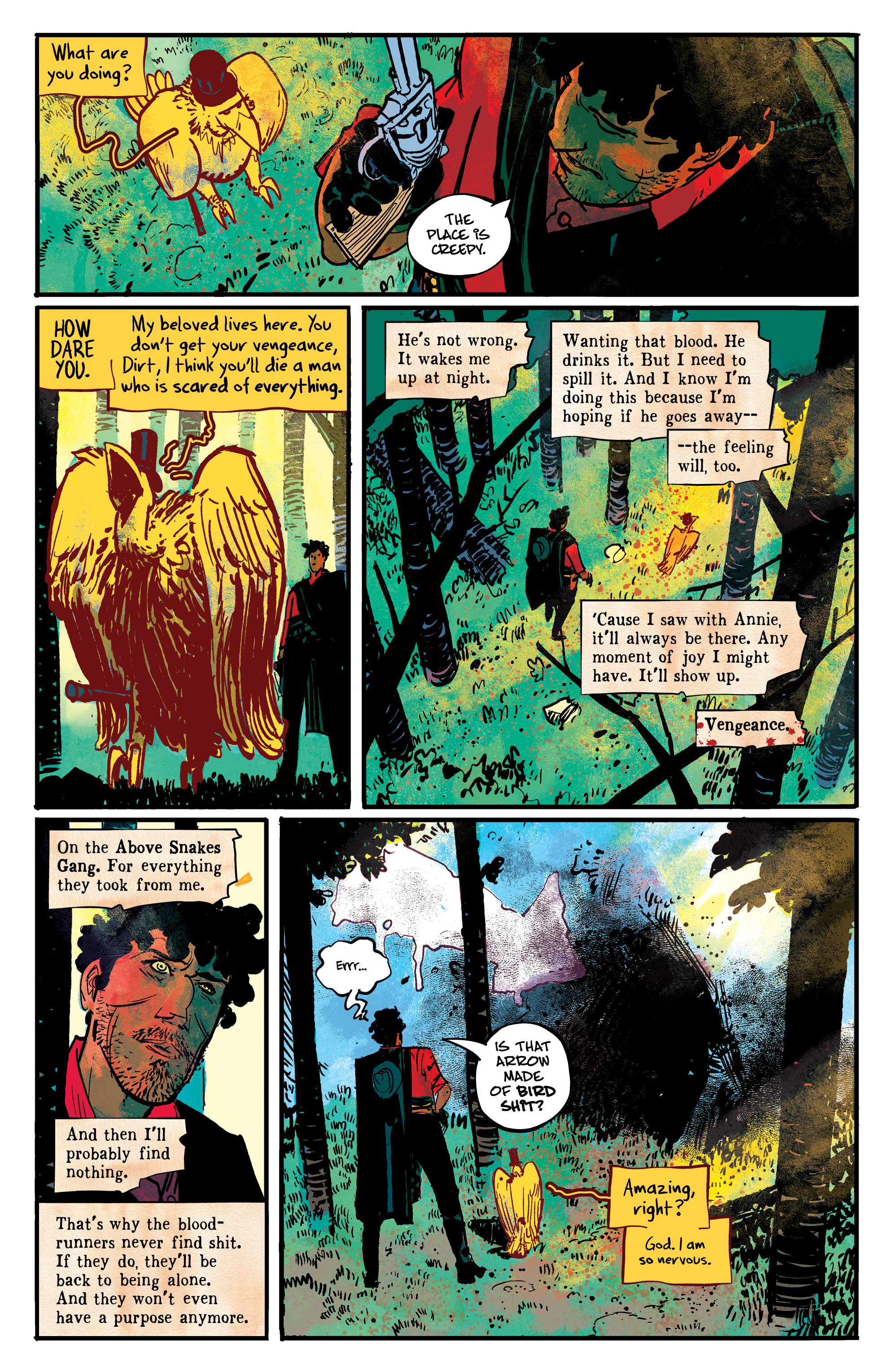 Read online Above Snakes comic -  Issue #3 - 8