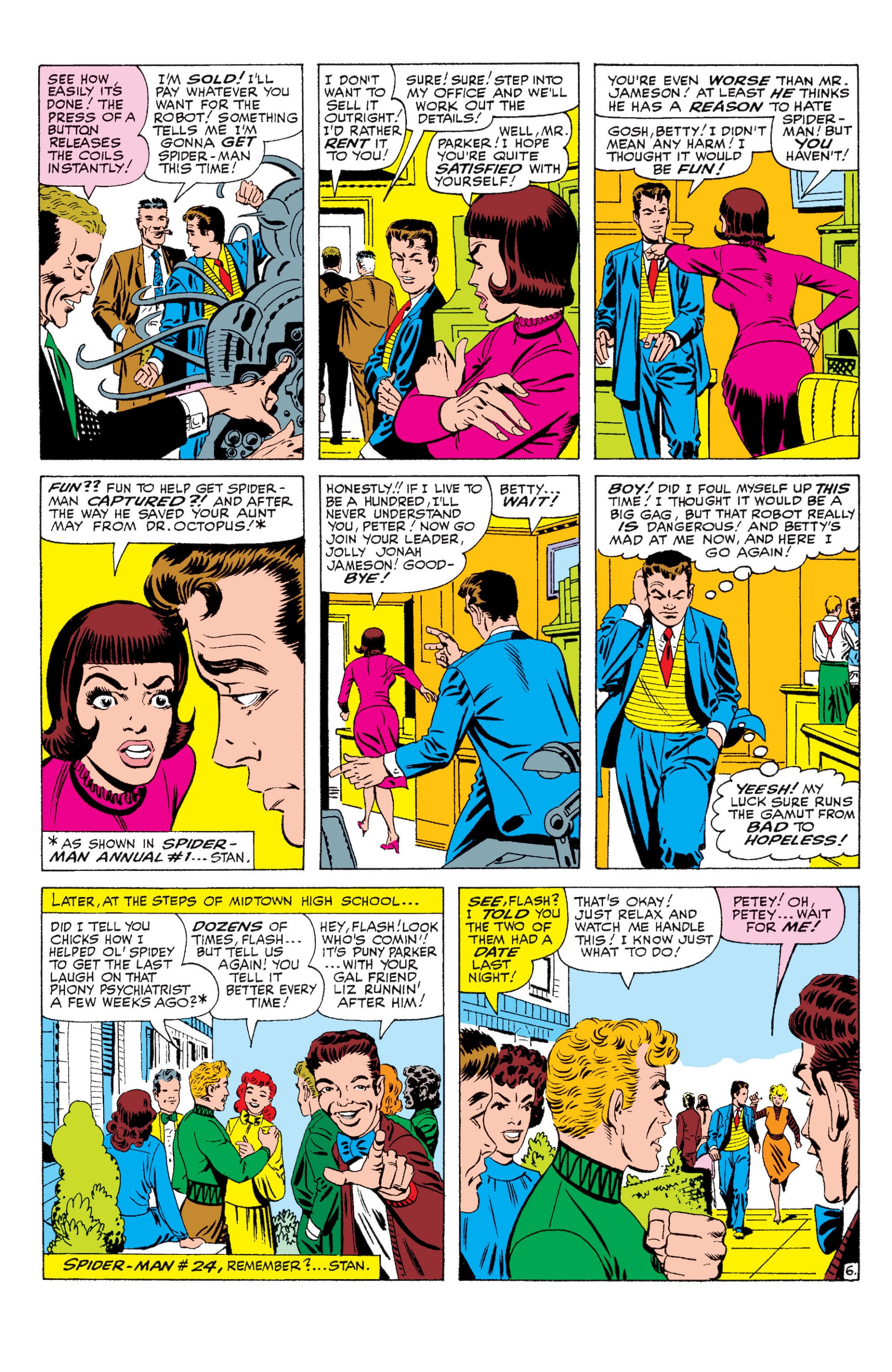 Read online The Amazing Spider-Man (1963) comic -  Issue #25 - 7