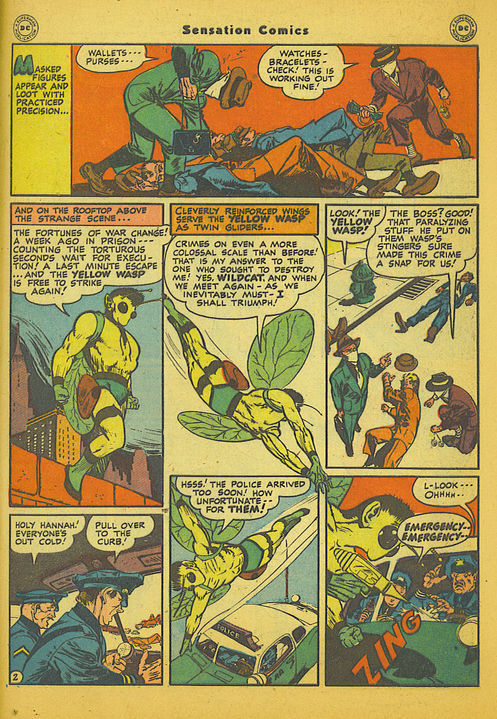 Read online Sensation (Mystery) Comics comic -  Issue #66 - 43