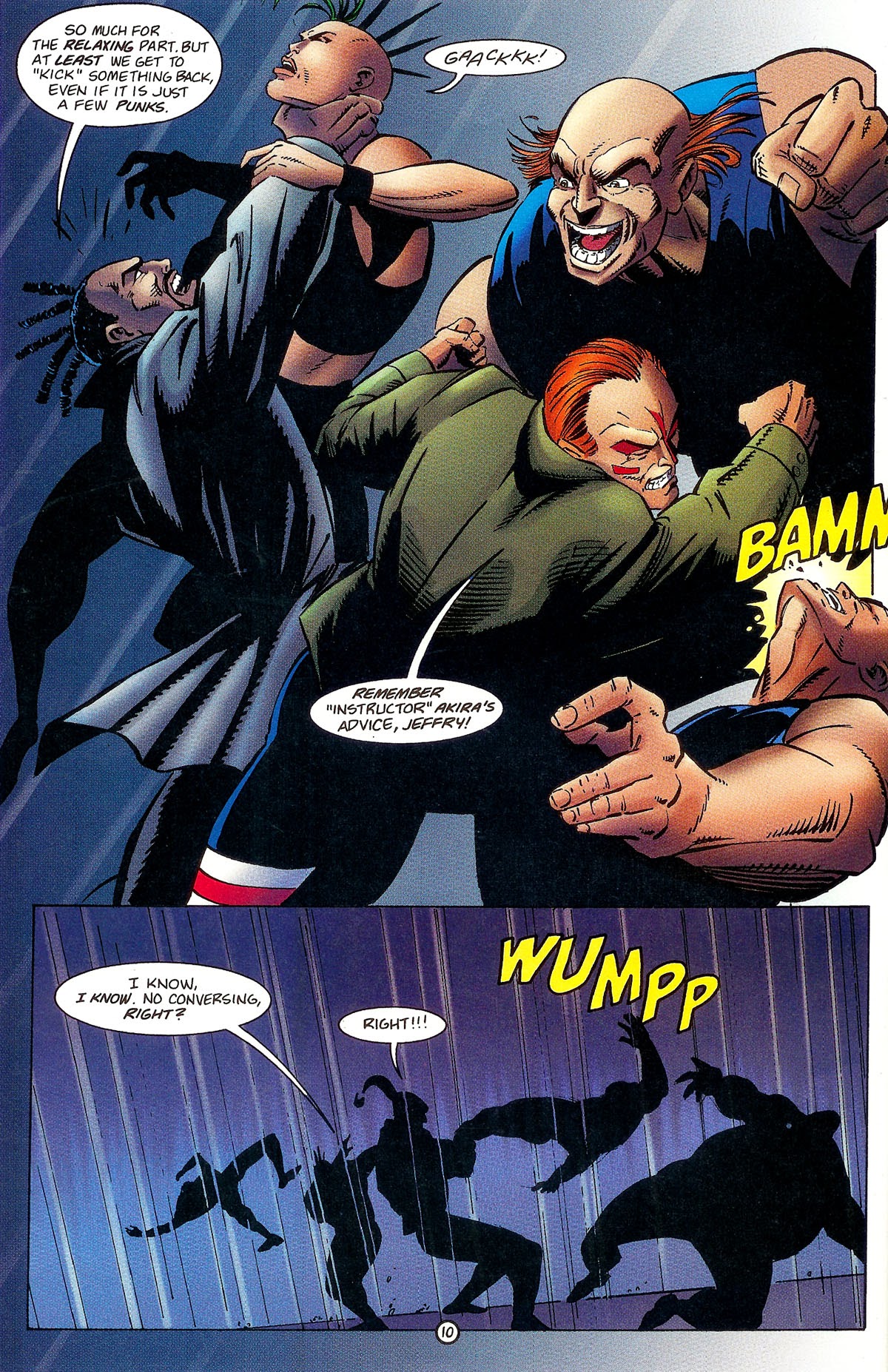 Read online Virtua Fighter comic -  Issue # Full - 10