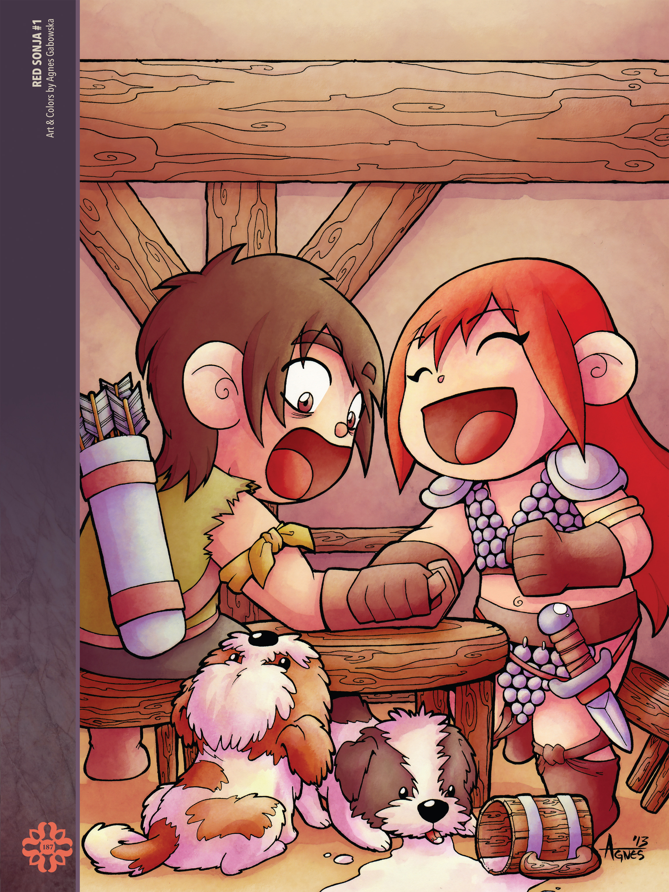 Read online The Art of Red Sonja comic -  Issue # TPB 2 (Part 2) - 88